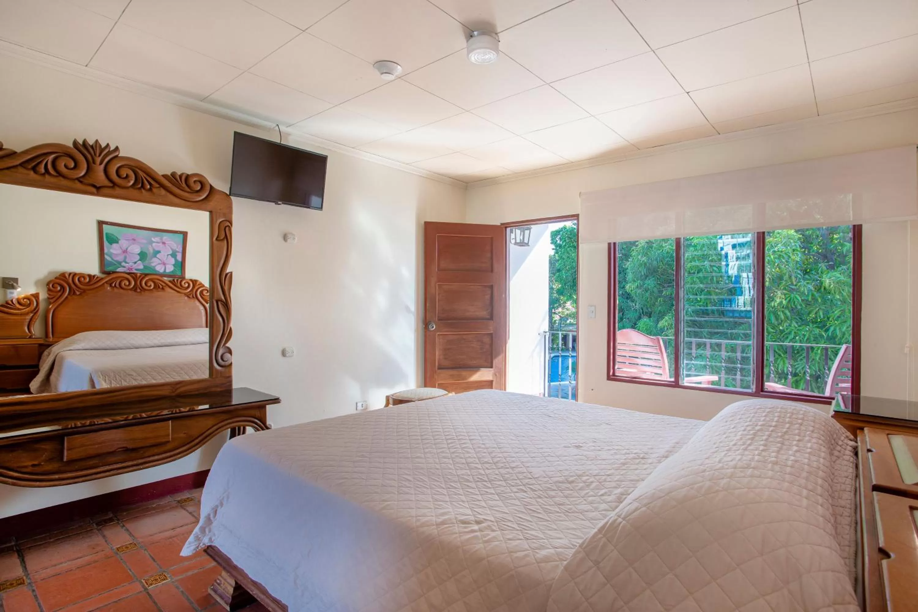 Bedroom, Bed in Hotel Boyeros