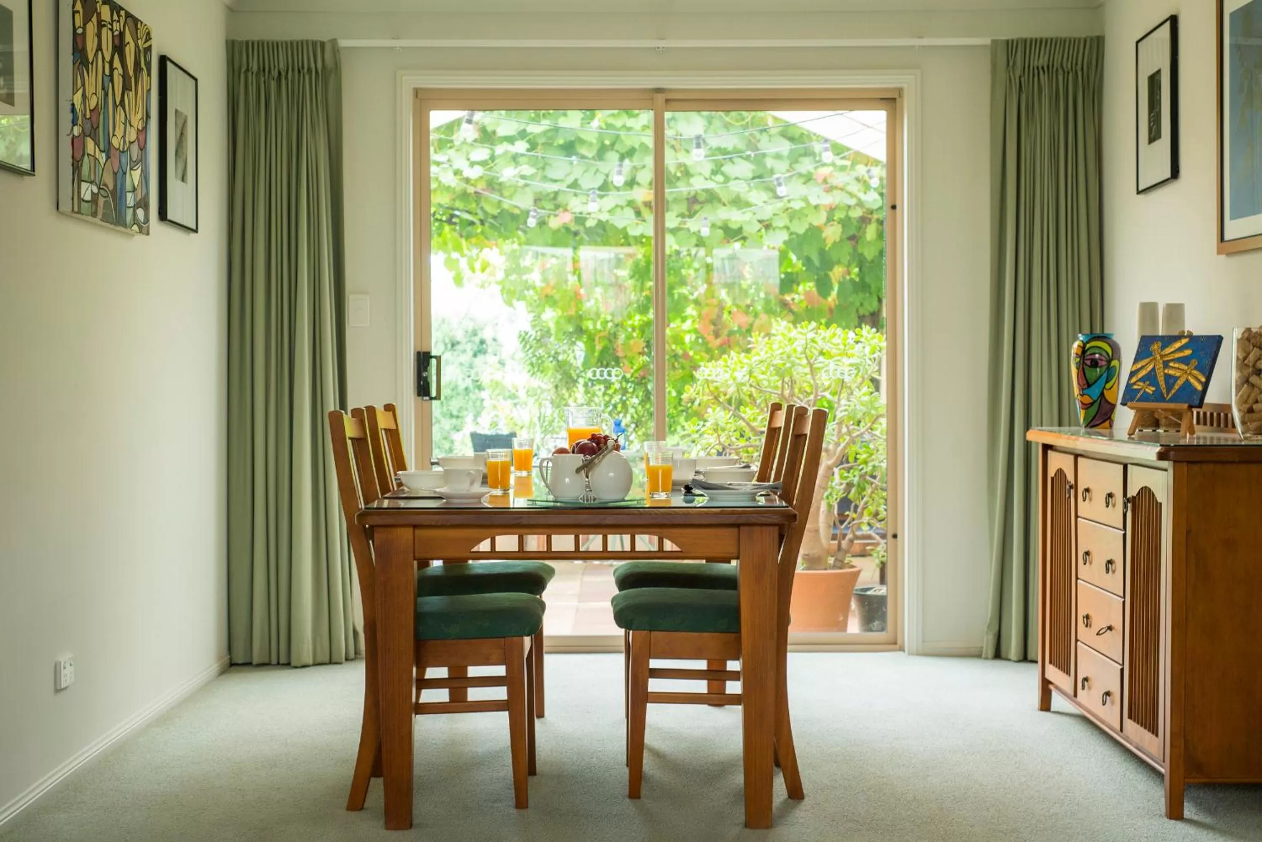 Food and drinks in Bellevue Bed & Breakfast