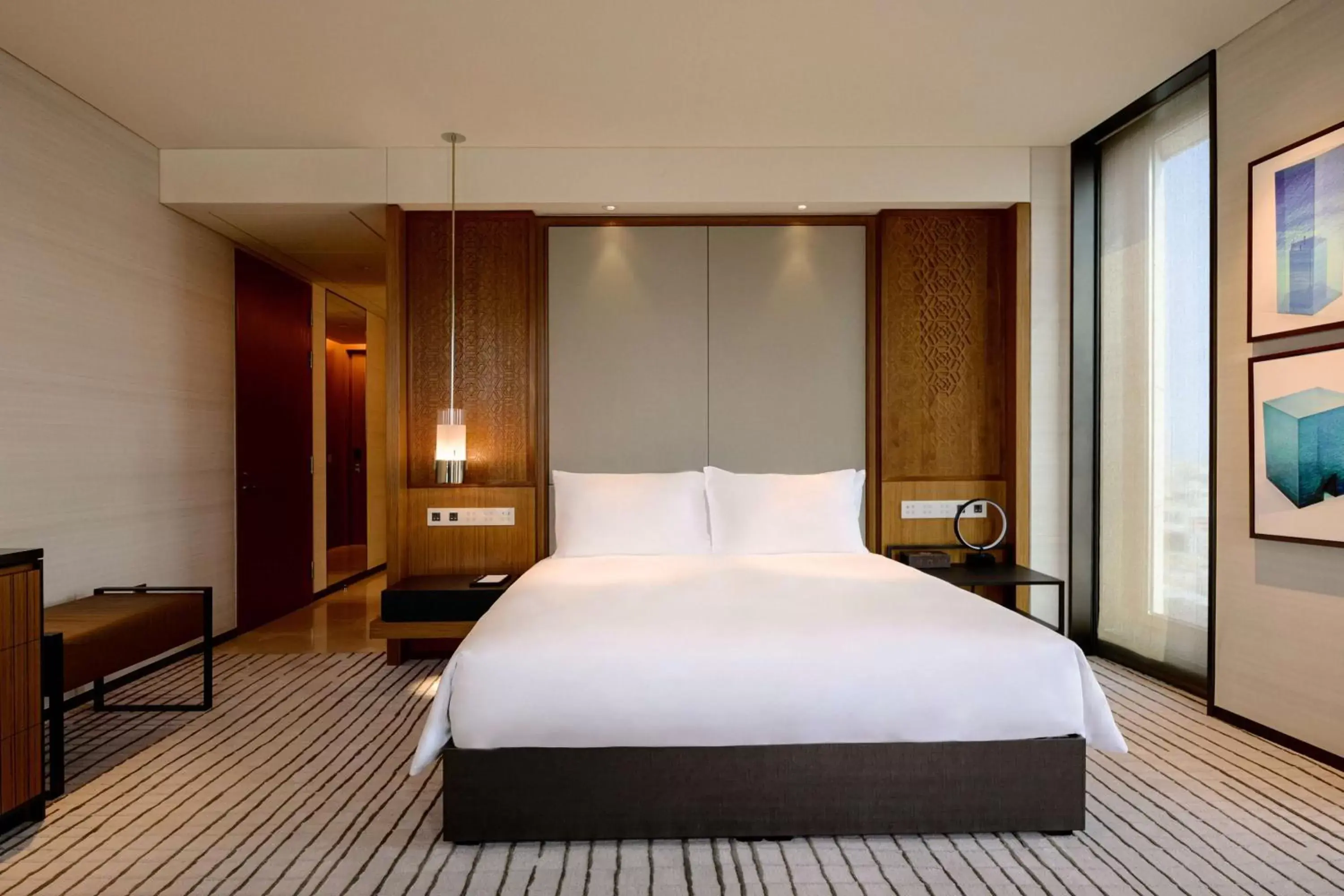 Deluxe King Room with City View in Park Hyatt Doha