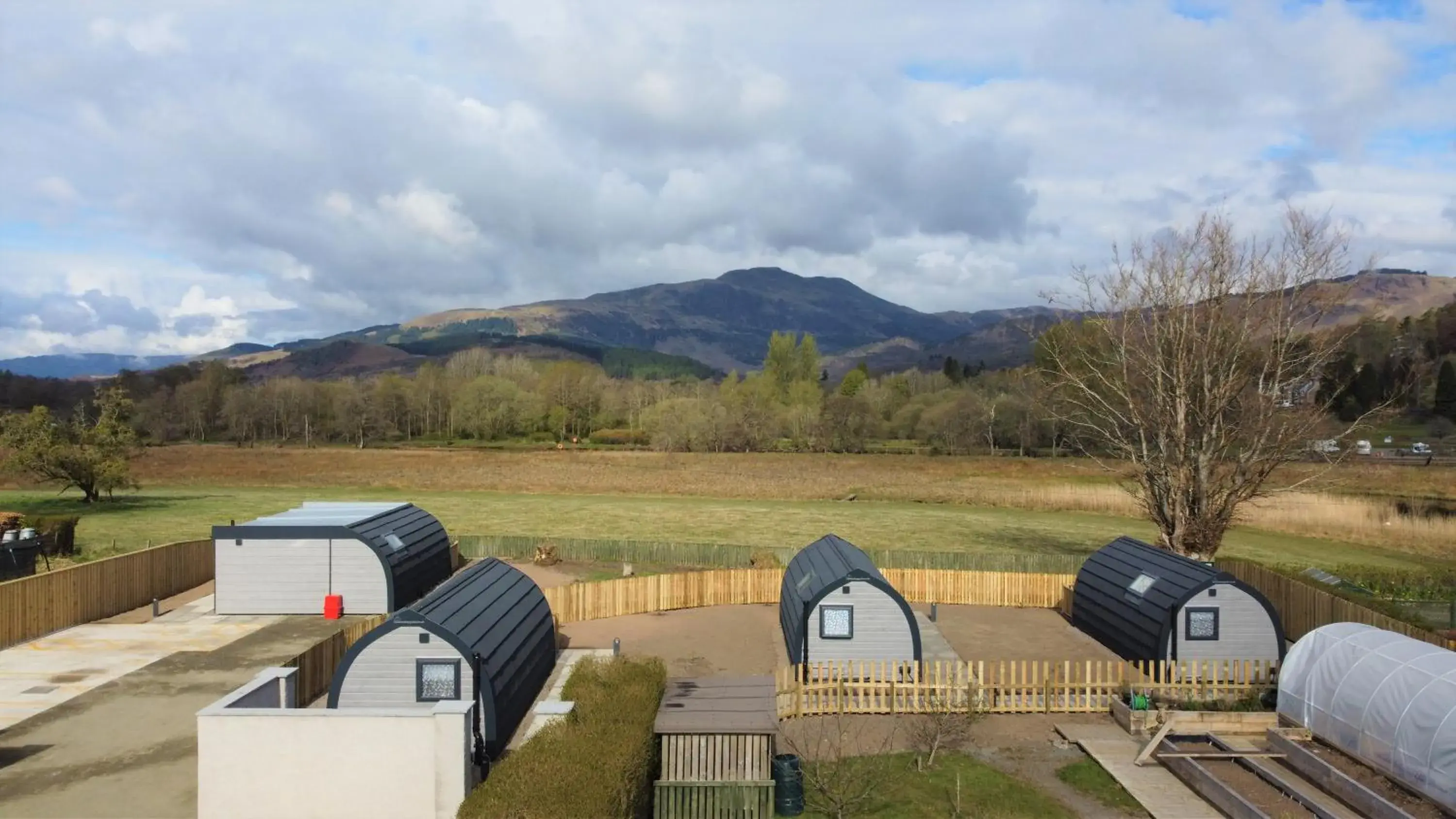 Mountain view in Callander Hostel