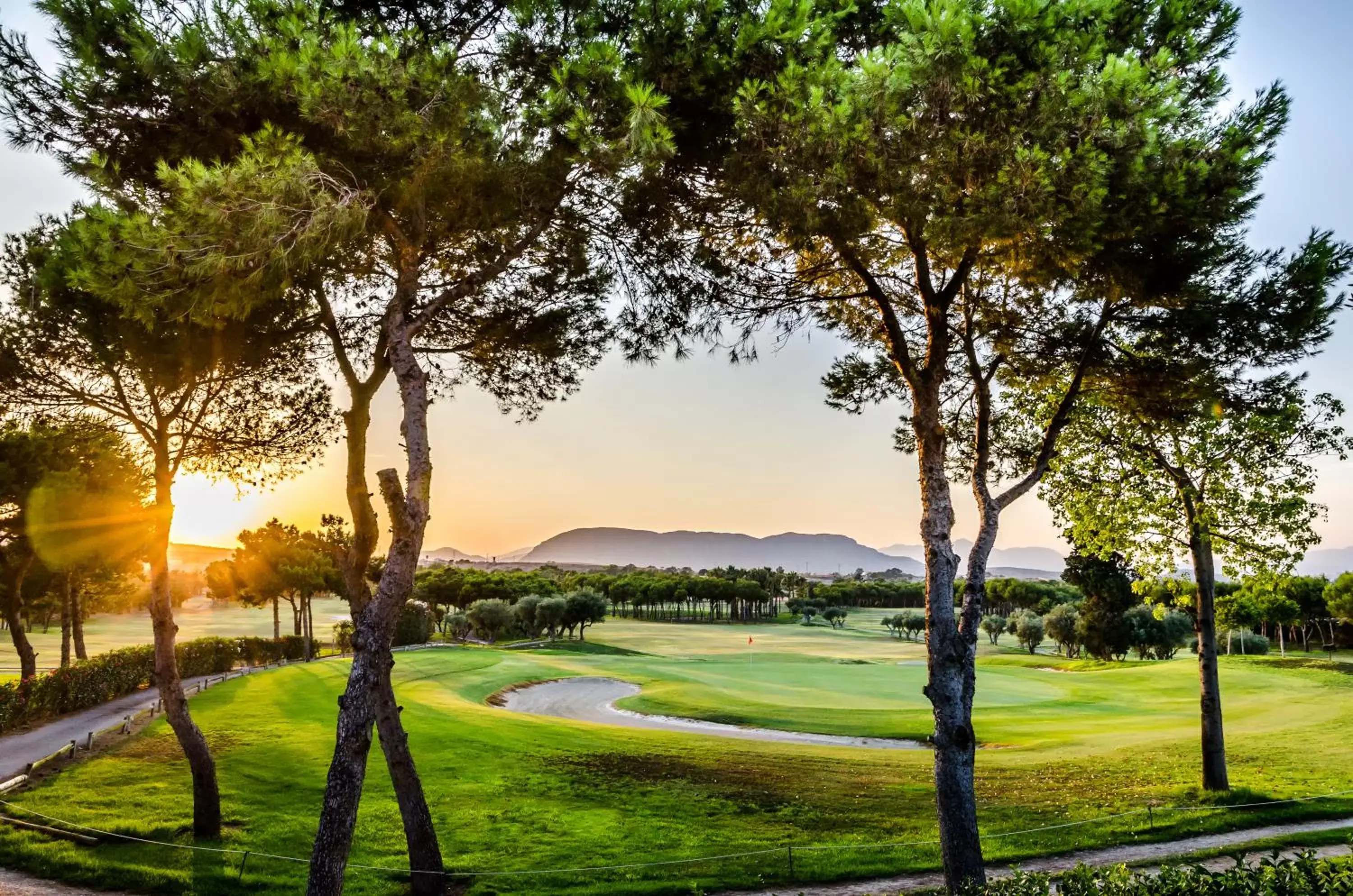 Garden view in El Plantío Golf Resort