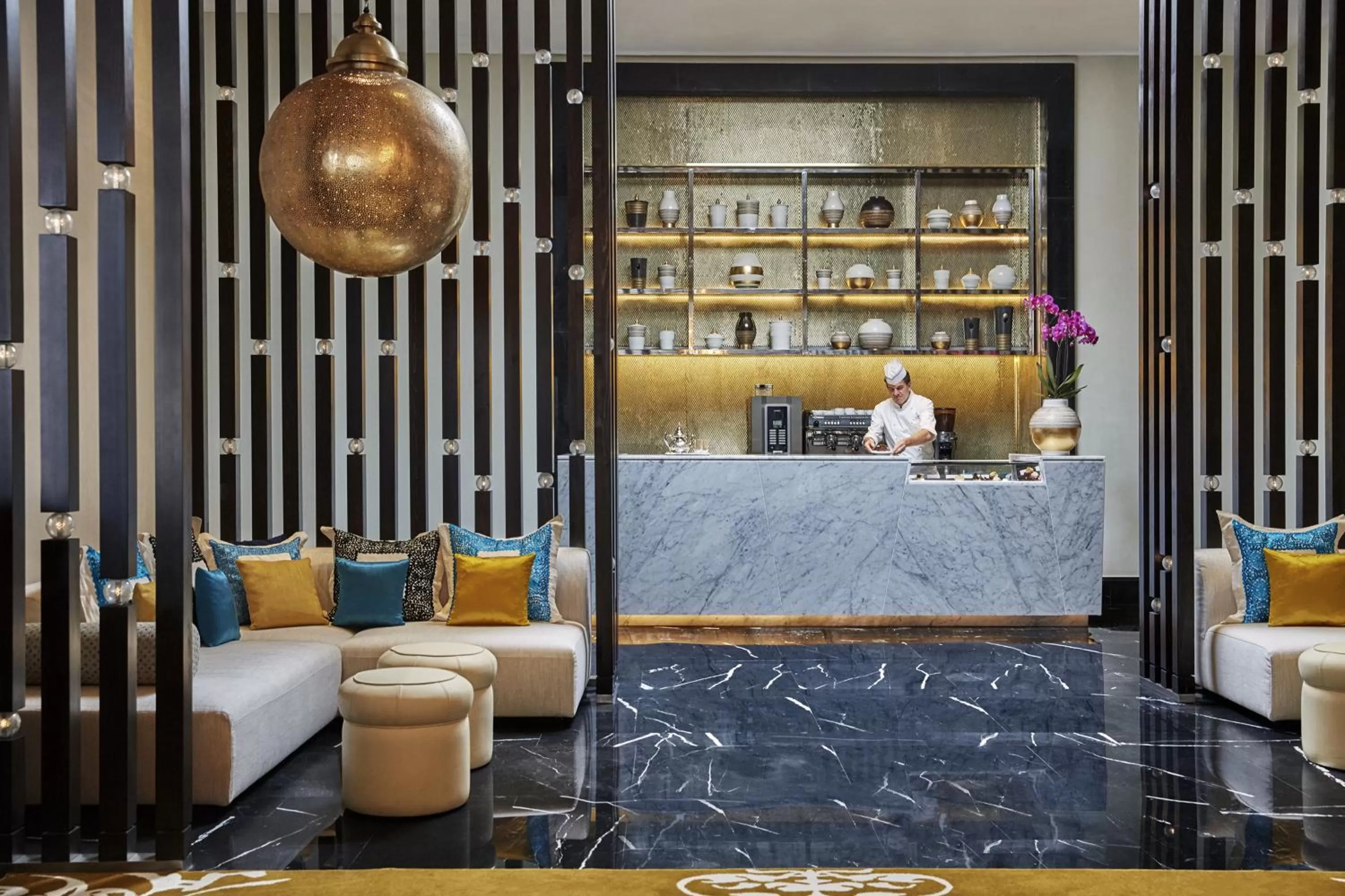 Staff in Four Seasons Hotel Casablanca