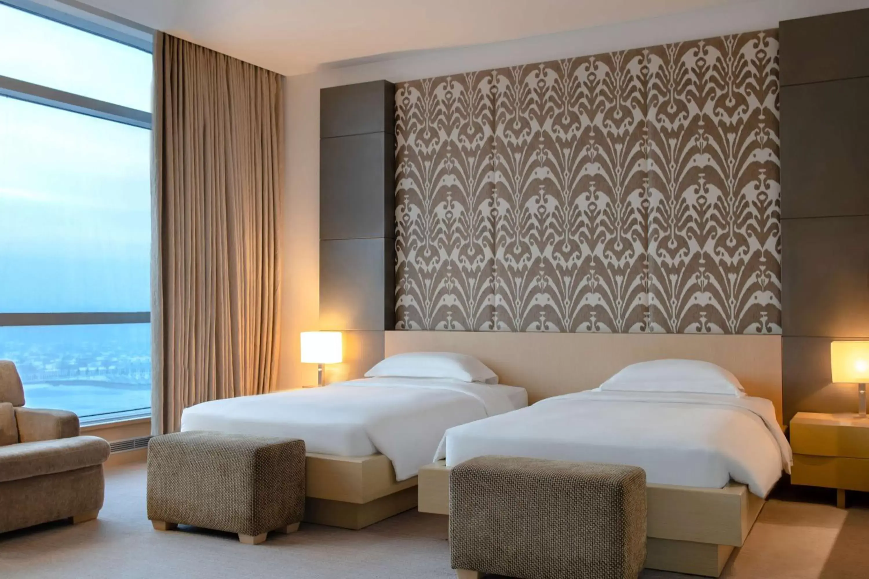 Bedroom, Bed in Hyatt Regency Dushanbe Bedroom, Bed in Hyatt Regency Dushanbe