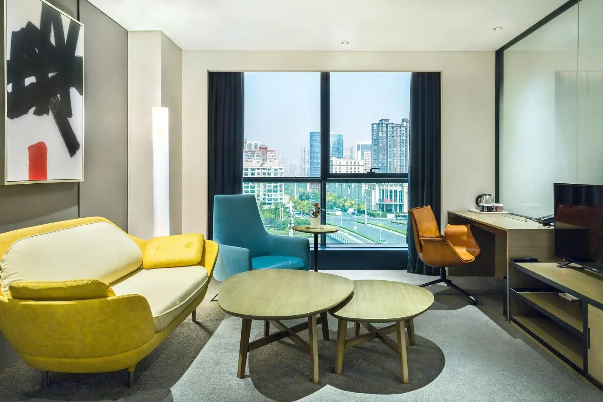 Living room in INNSiDE by Meliá Zhengzhou Living room in INNSiDE by Meliá Zhengzhou