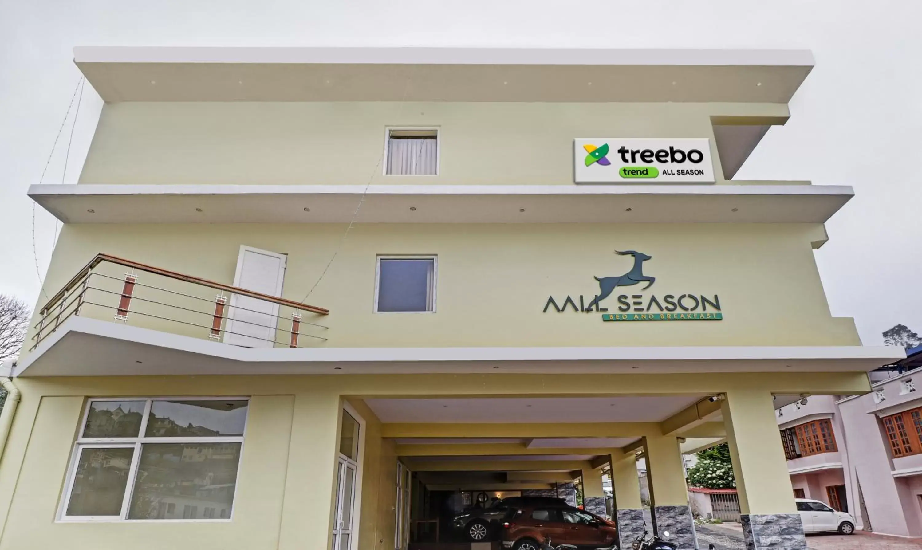 Property building in Treebo Aall Season Property building in Treebo Aall Season