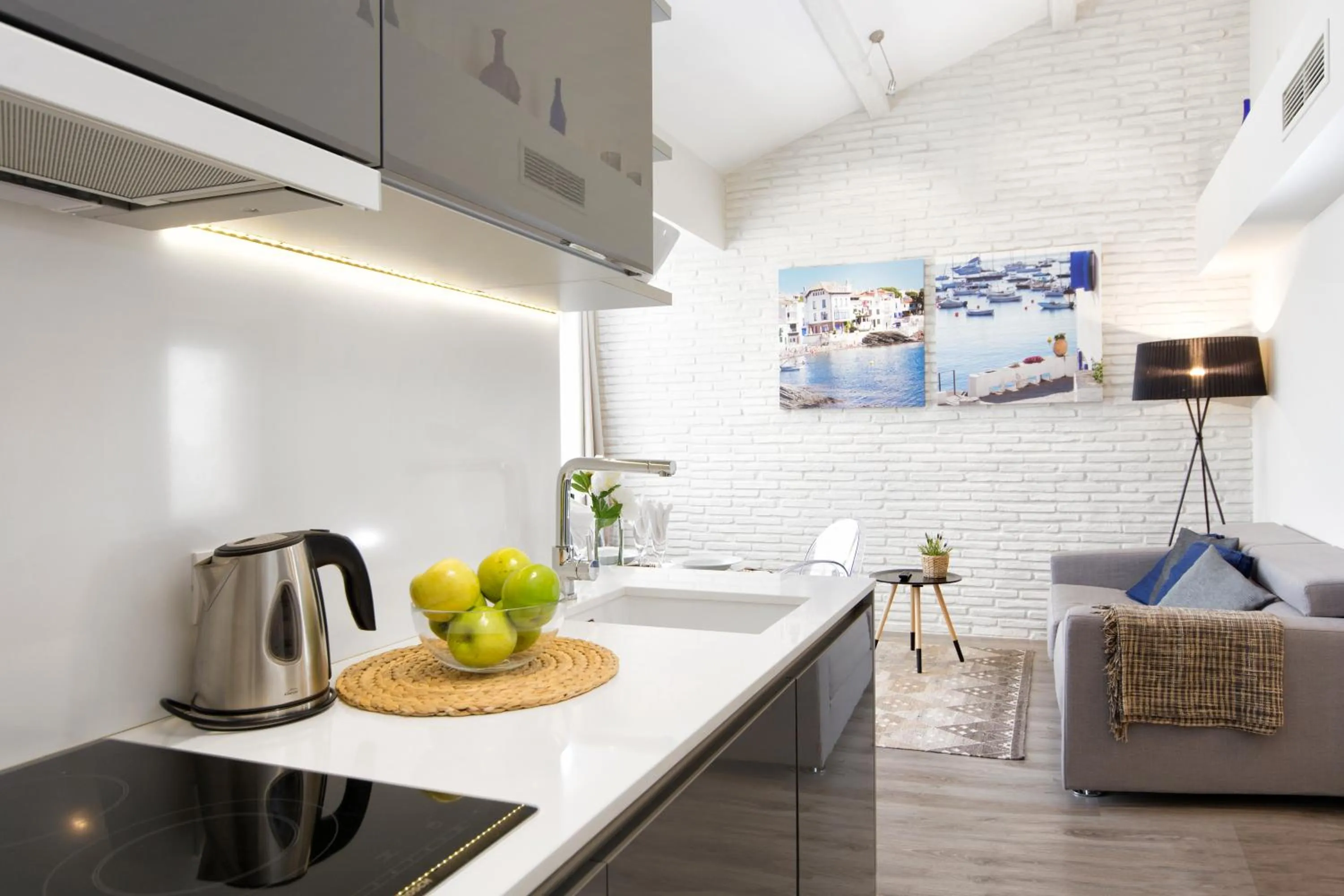 stove in Eixample Building Apartments by Mercedes Heritage