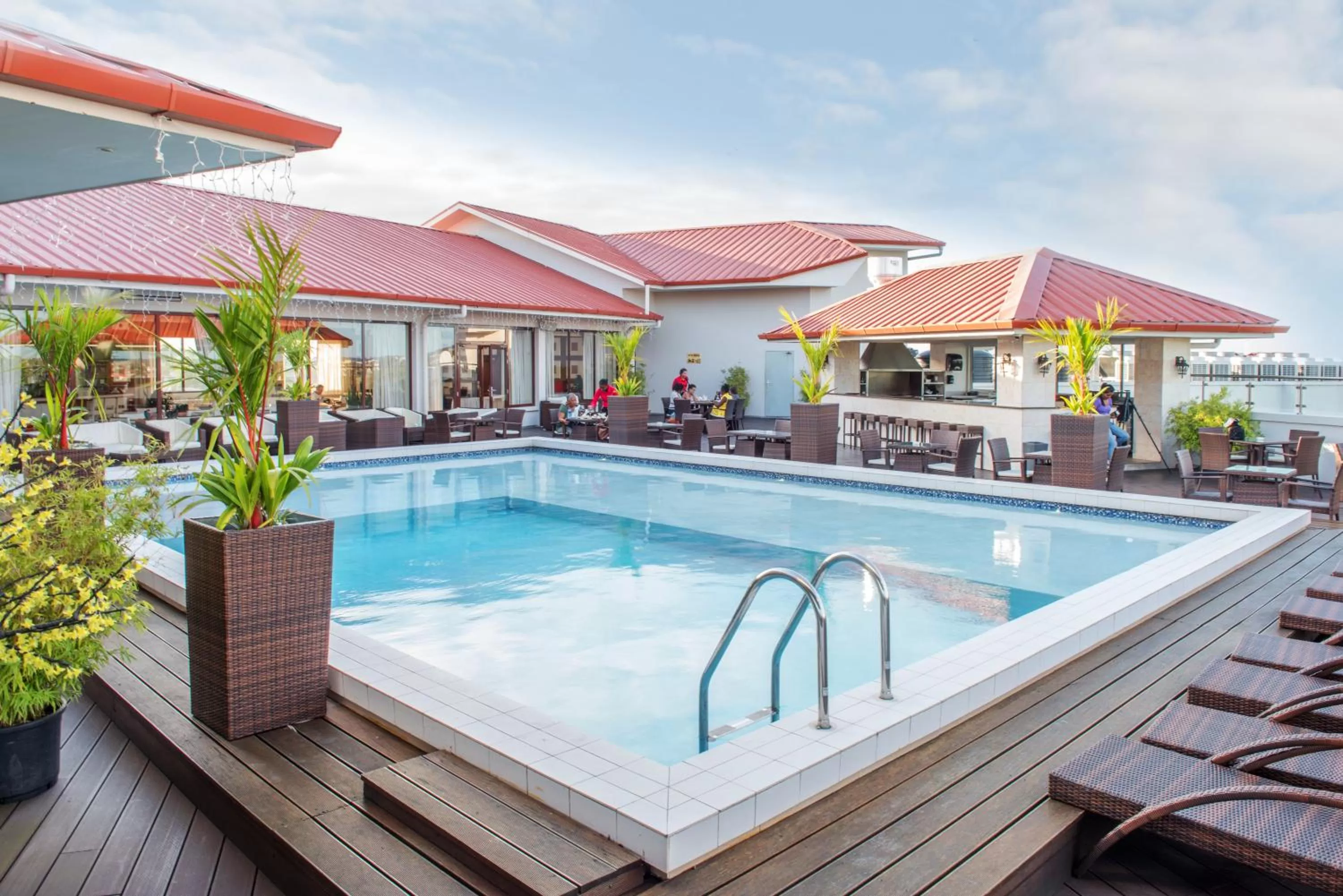 Swimming pool in Ramada by Wyndham Princess Paramaribo