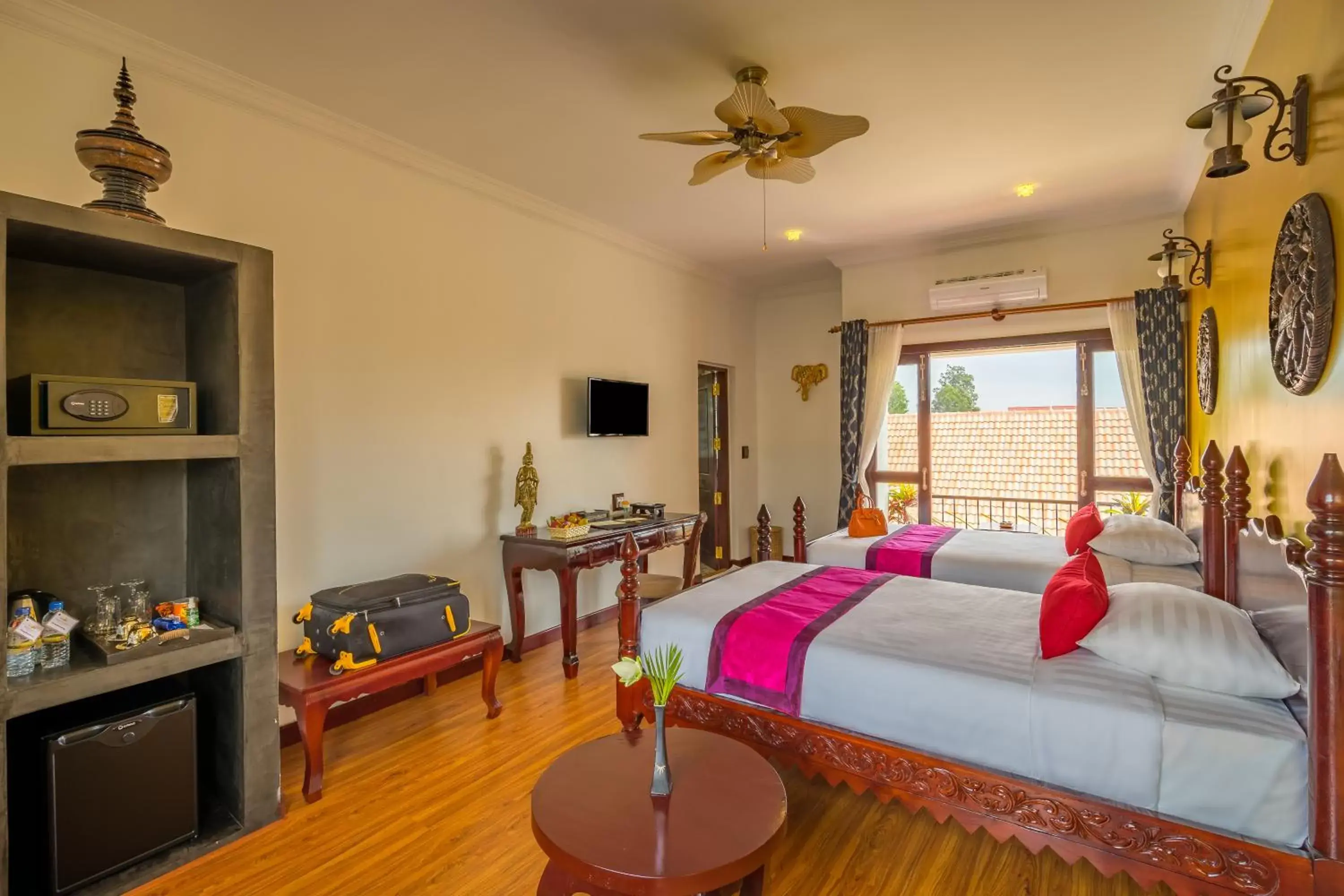 Bedroom in Beyond Yangon Inn