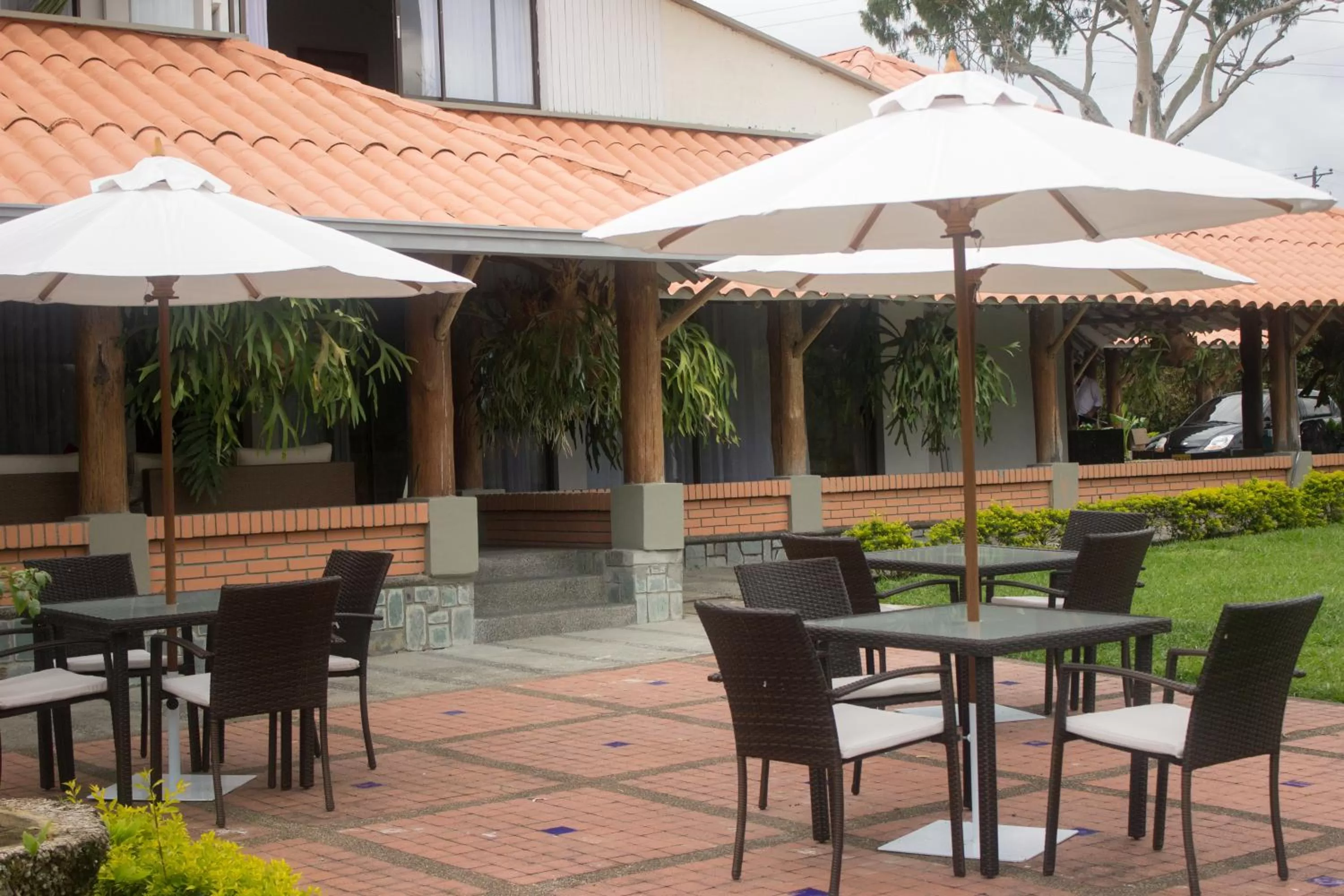 Patio in Cotinga Hotel Spa