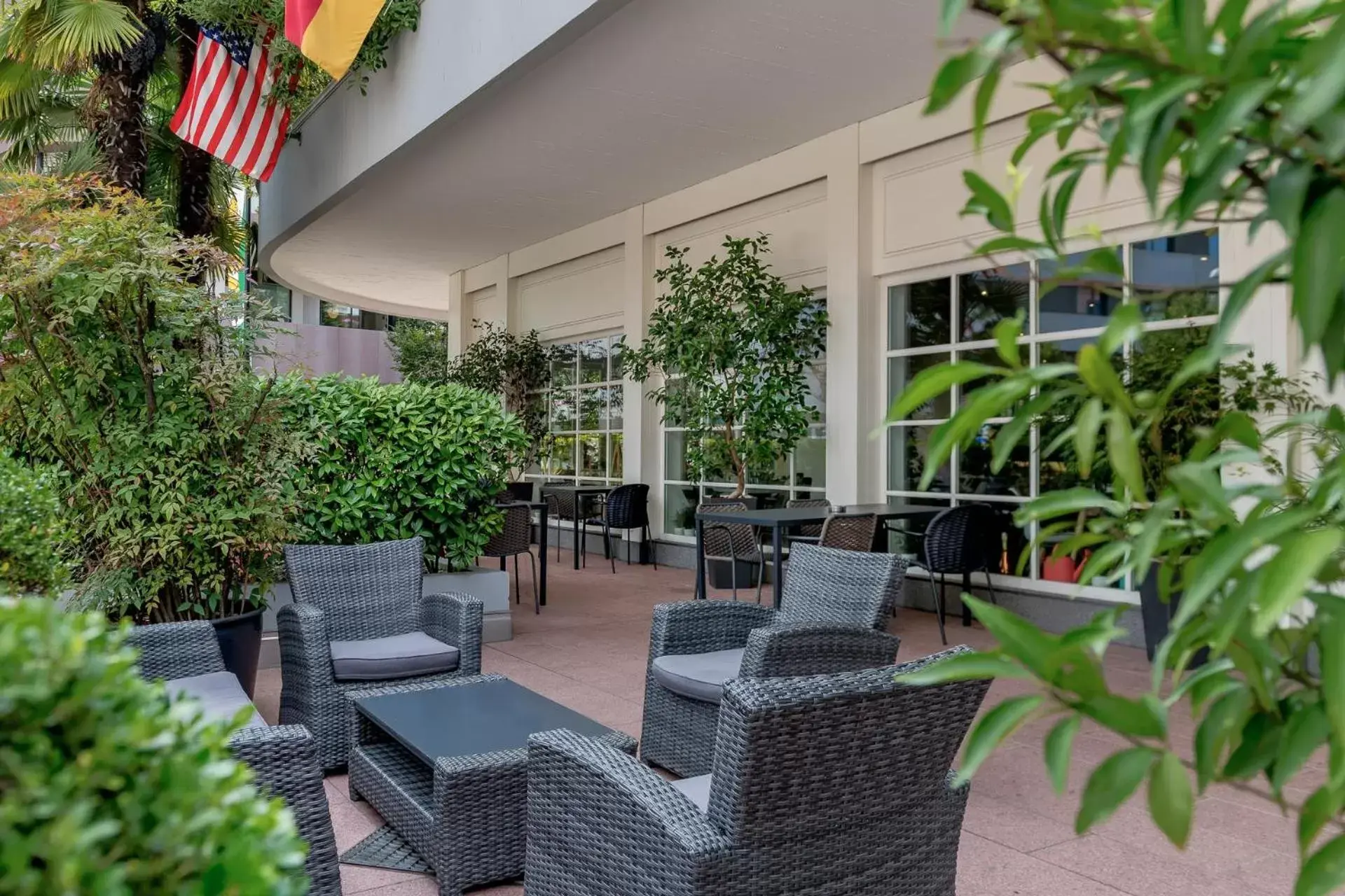 Facade/entrance in Hotel Admiral Lugano