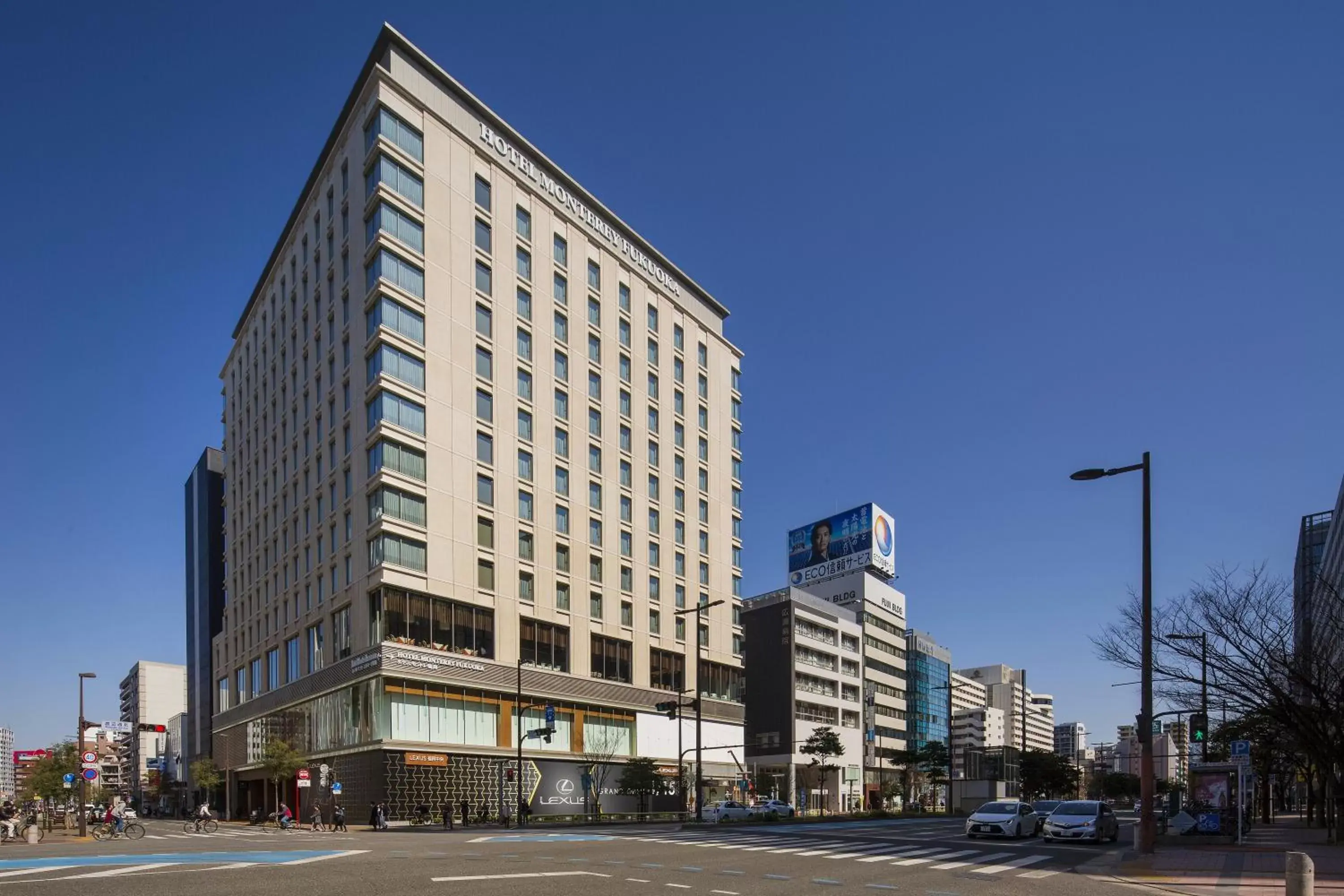 Property building in Hotel Monterey Fukuoka