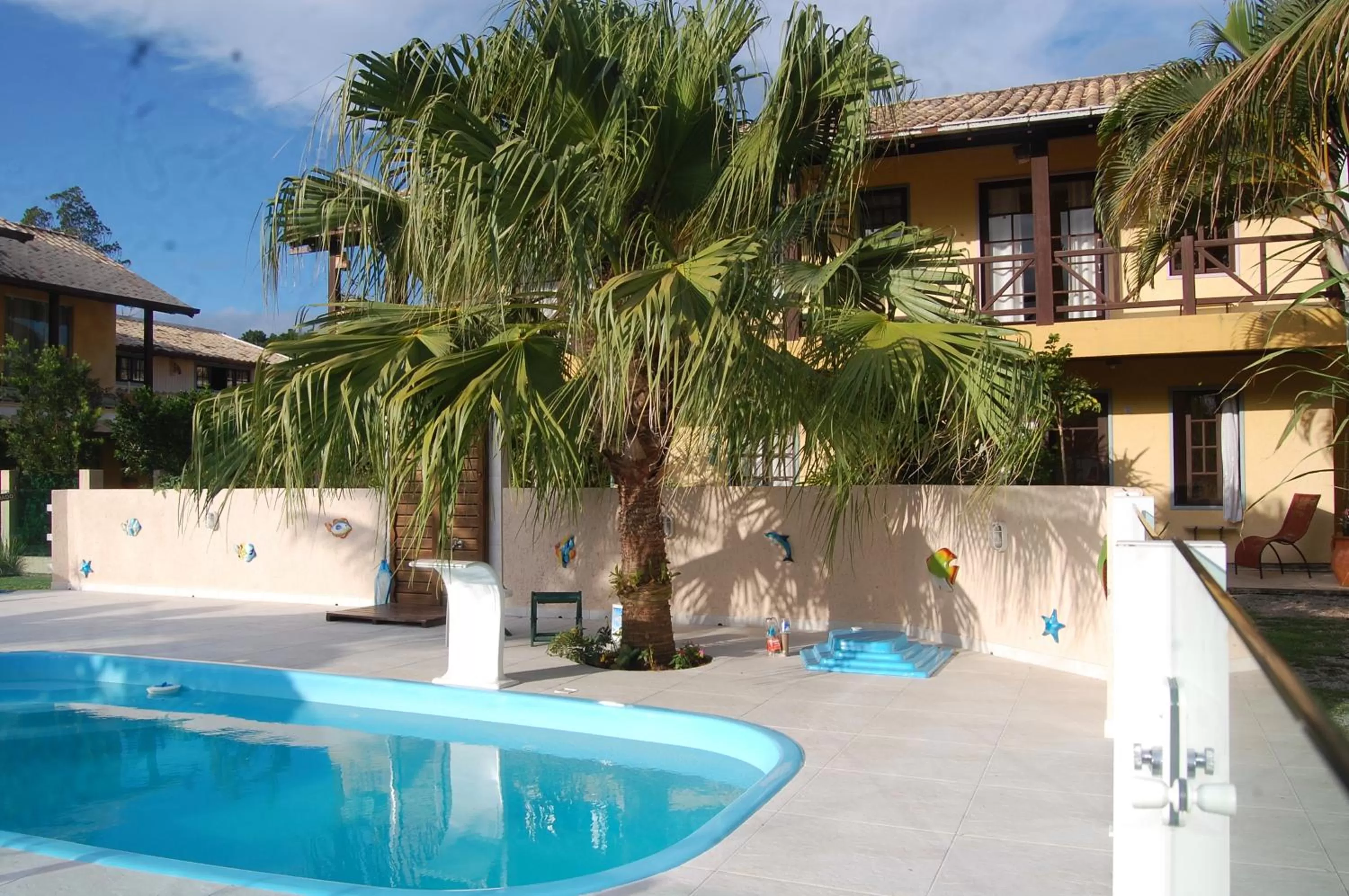 Facade/entrance in Pousada Santa Genoveva campeche
