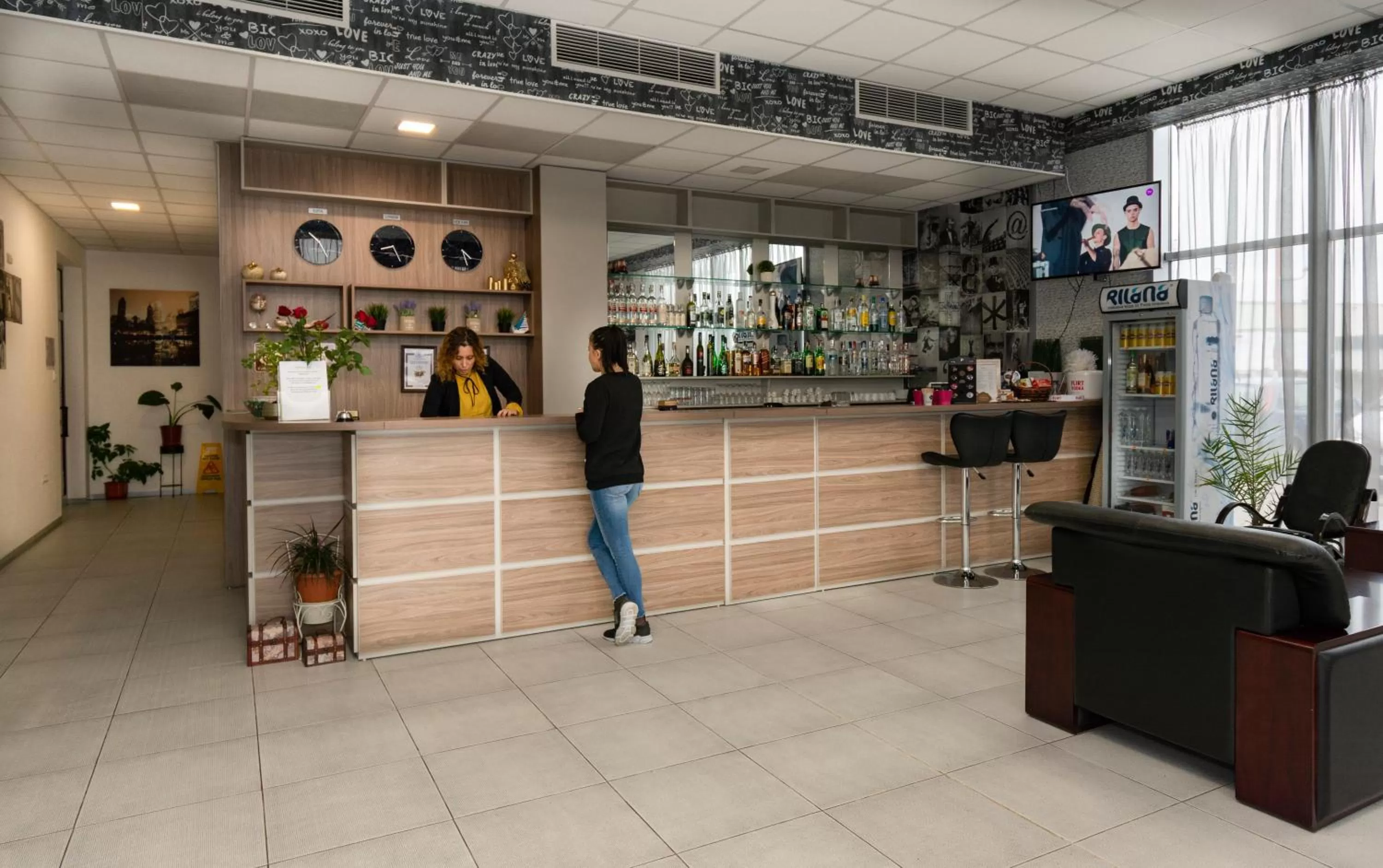 Lobby or reception in Hotel City