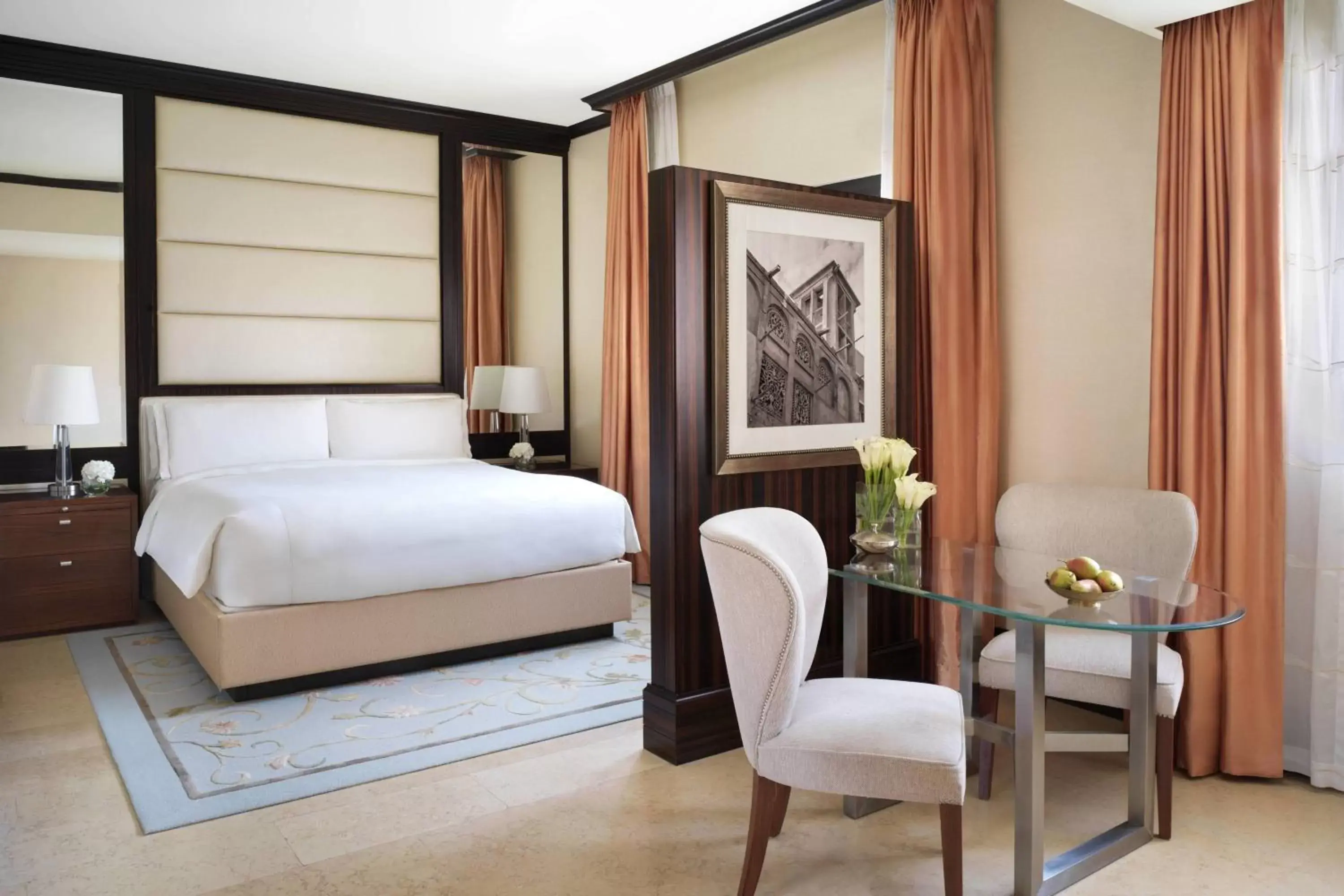 Bedroom, Bed in The Ritz-Carlton Abu Dhabi, Grand Canal