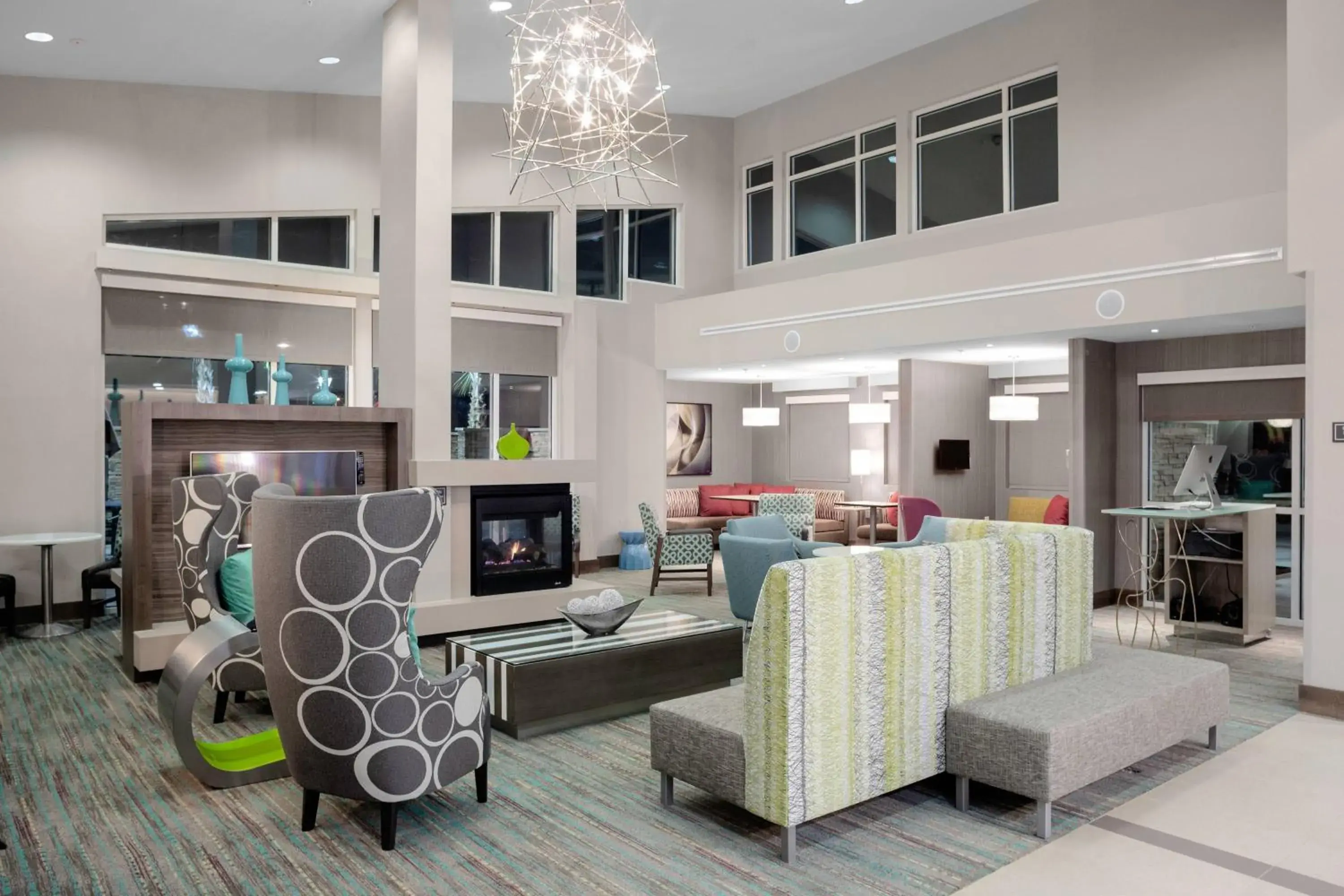 Lobby or reception in Residence Inn by Marriott Atlanta McDonough