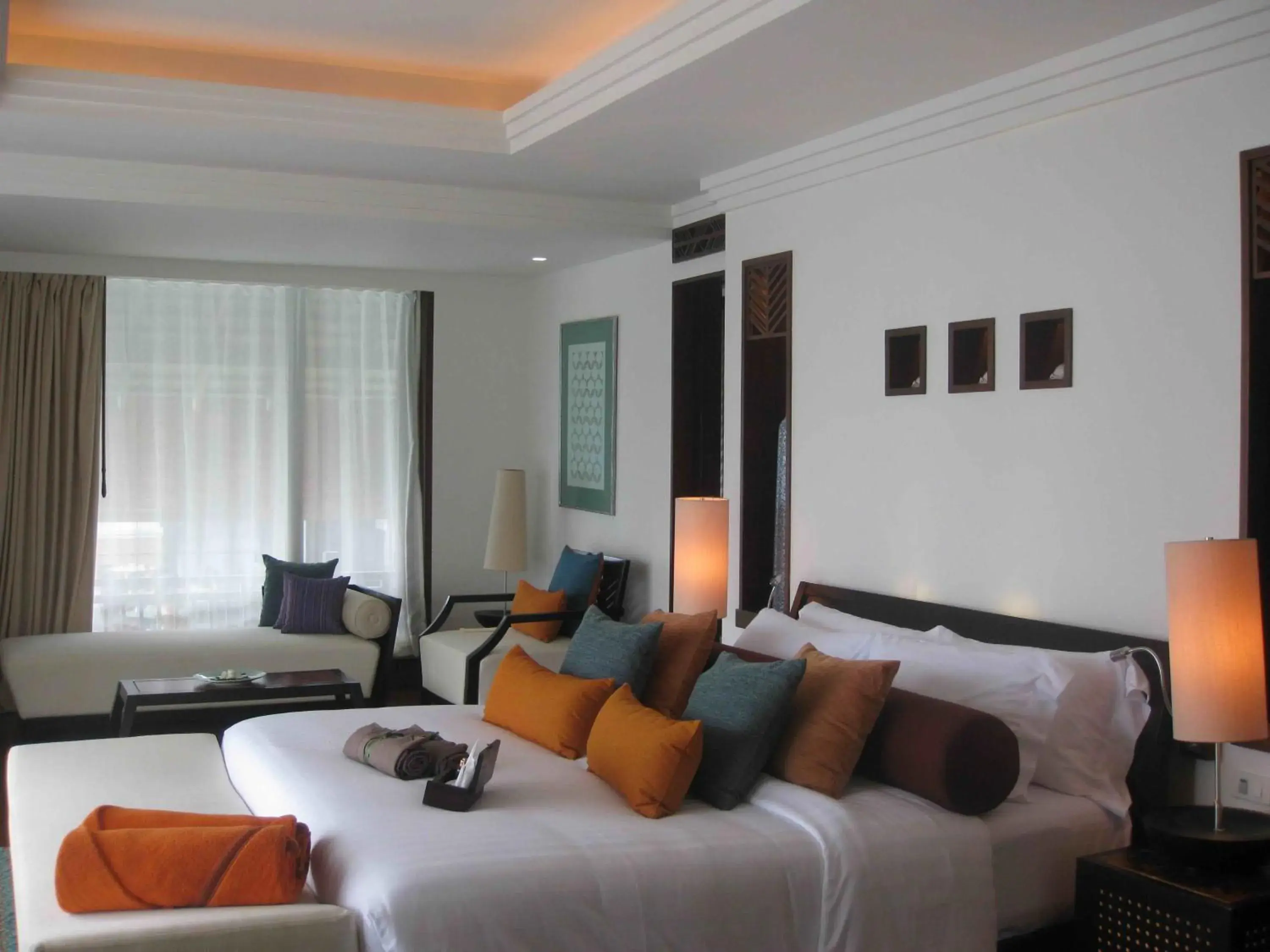 Bed, Seating Area in Mai Samui Beach Resort & Spa - SHA Plus