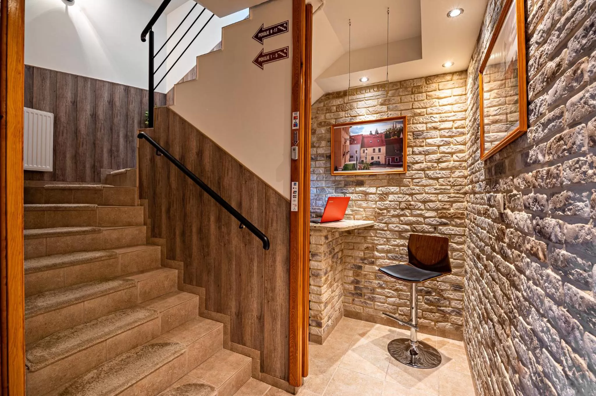 Lobby or reception in Pensjonat Miejski