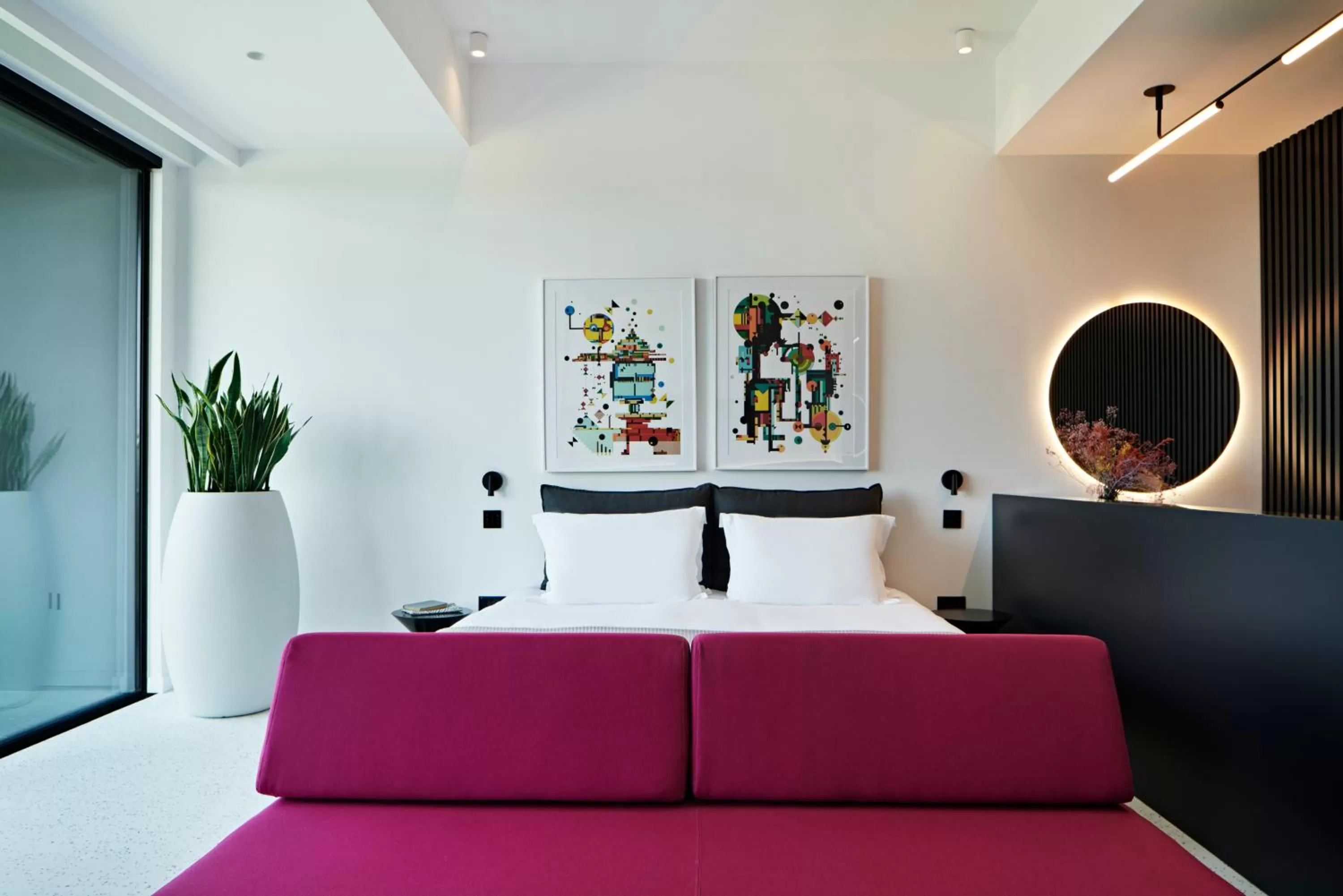 Living room in MAP Boutique Hotel