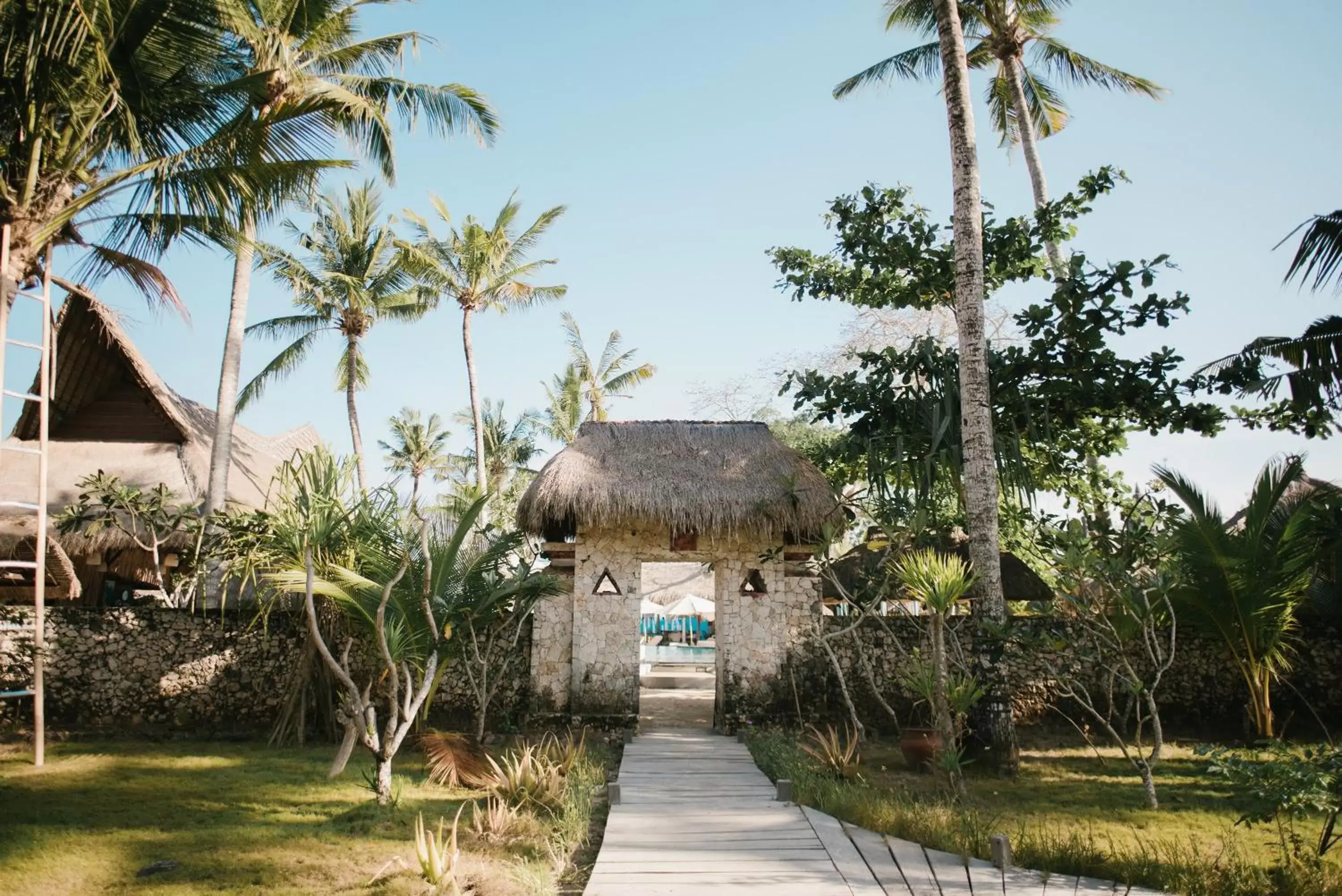 Facade/entrance in Le Nusa Beach Club