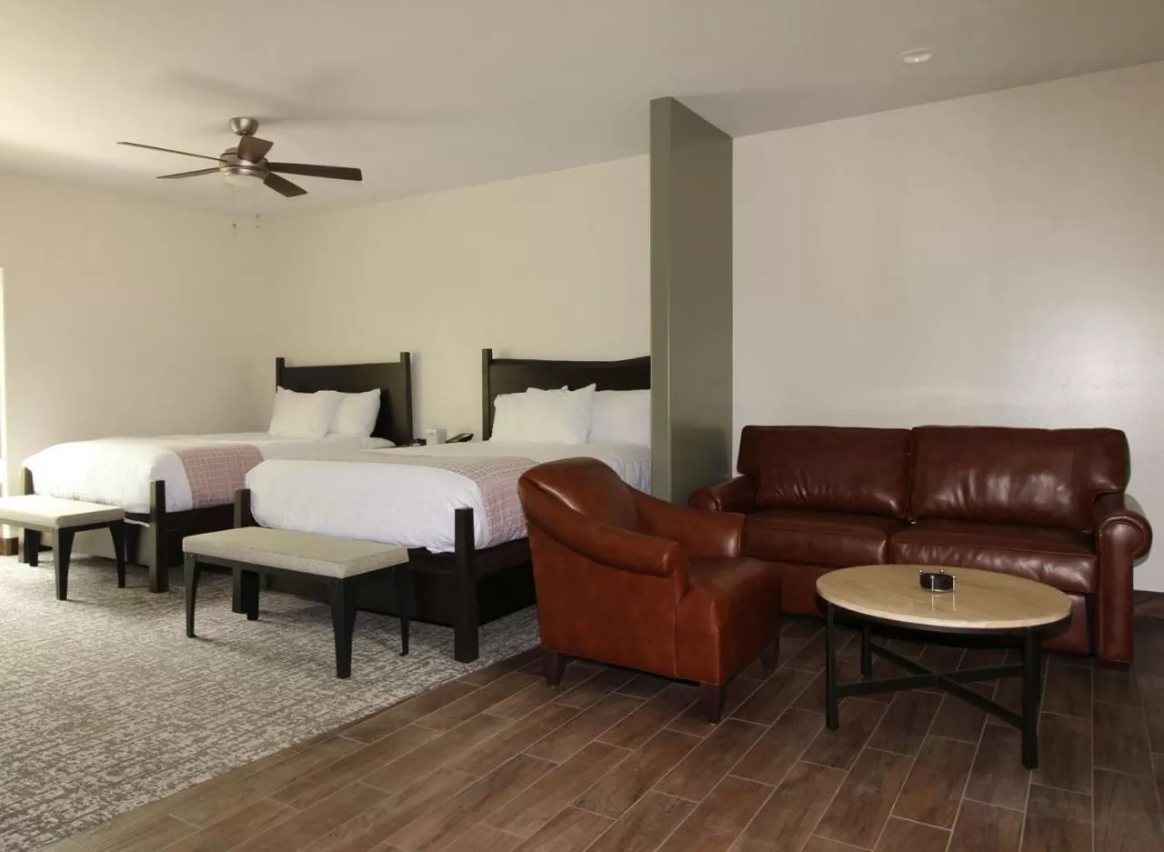 Bed in Mount Princeton Hot Springs Resort