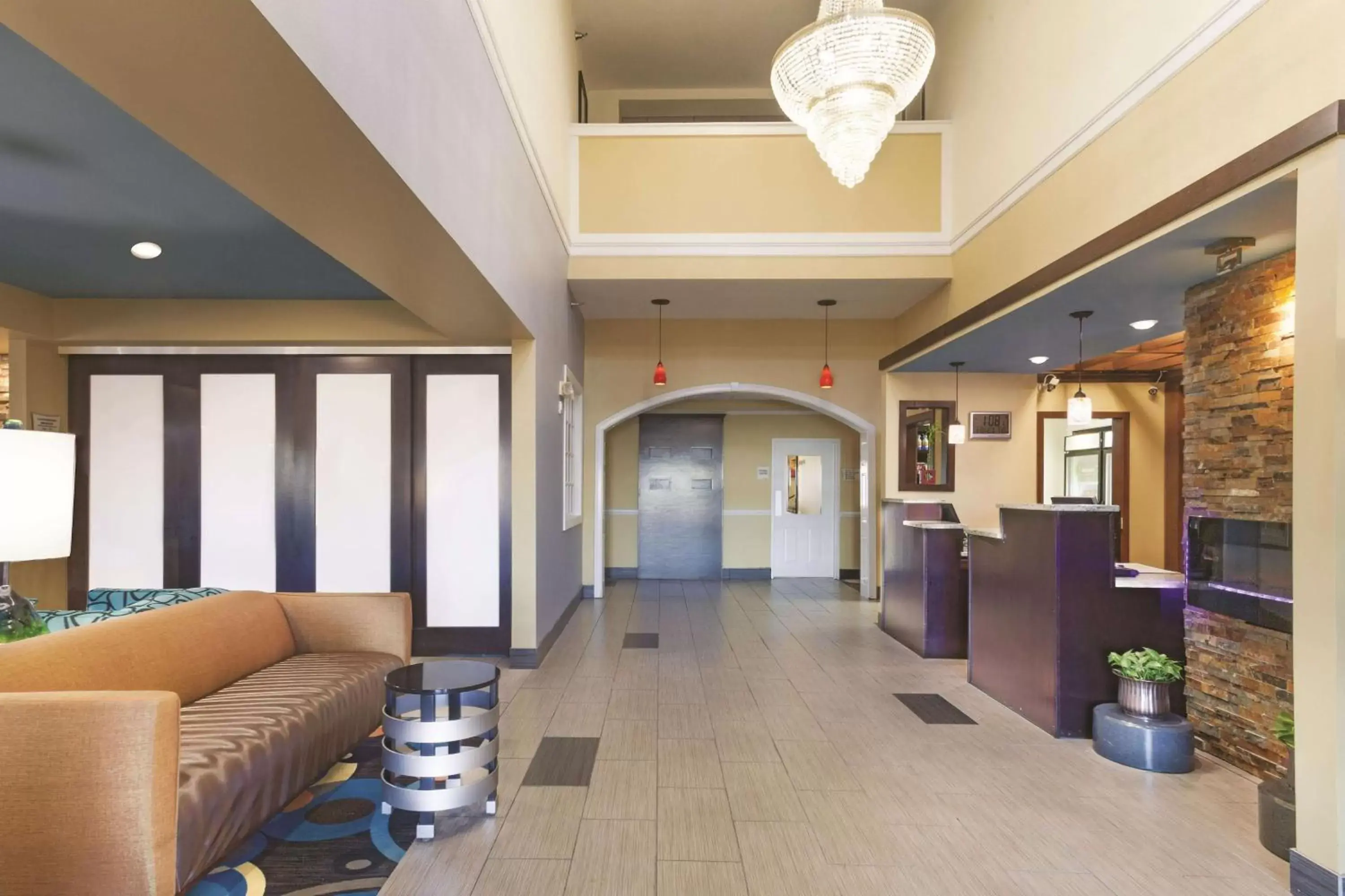 Lobby or reception in La Quinta by Wyndham Elizabethtown Lobby or reception in La Quinta by Wyndham Elizabethtown