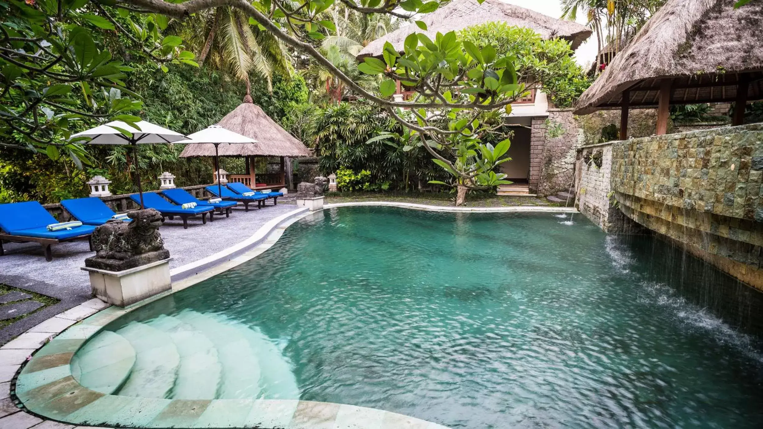 Swimming Pool in Kori Ubud Resort, Restaurant & Spa
