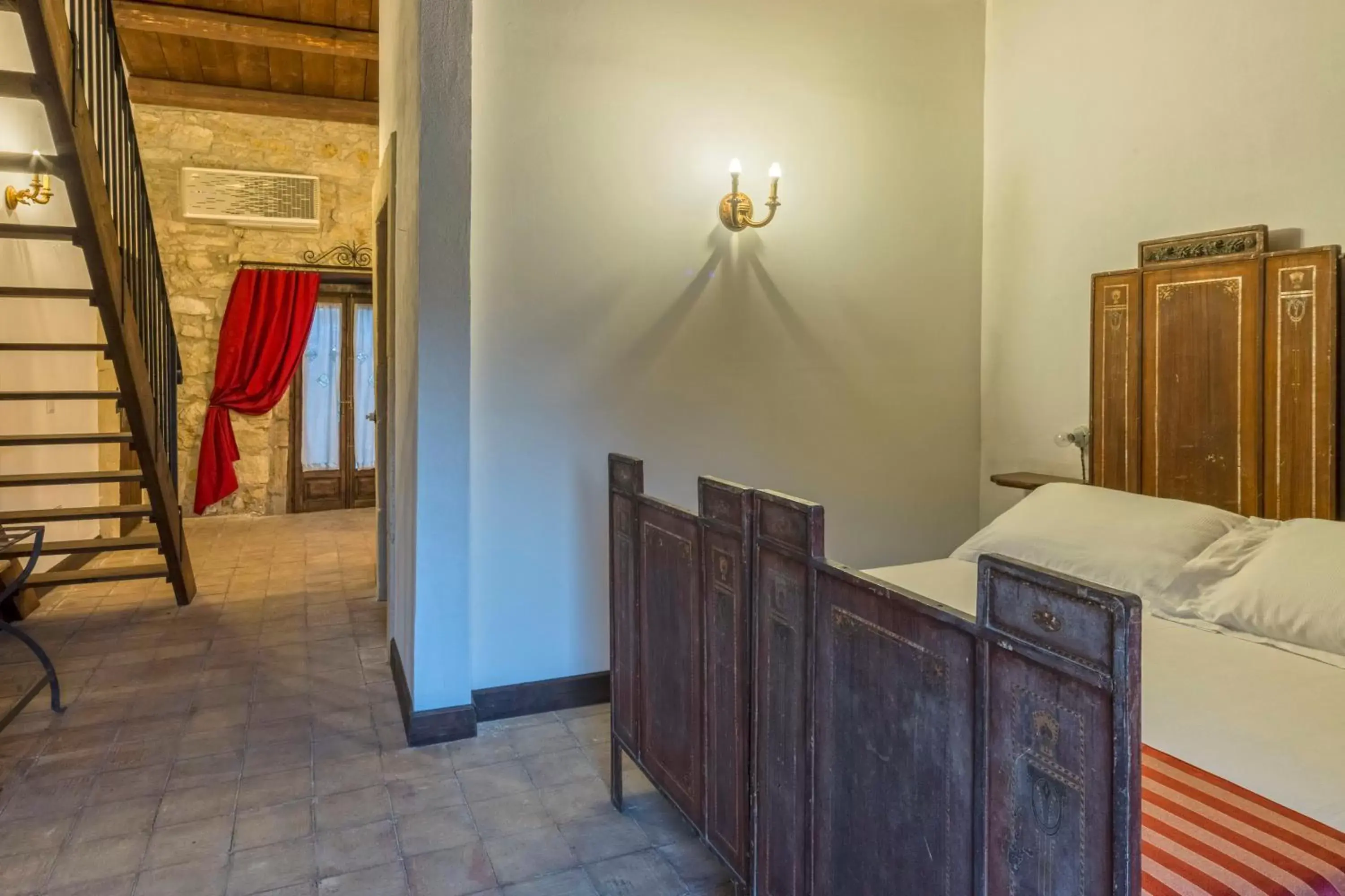 Bedroom, Bed in Masseria Fortificata Lo Zafferaneto