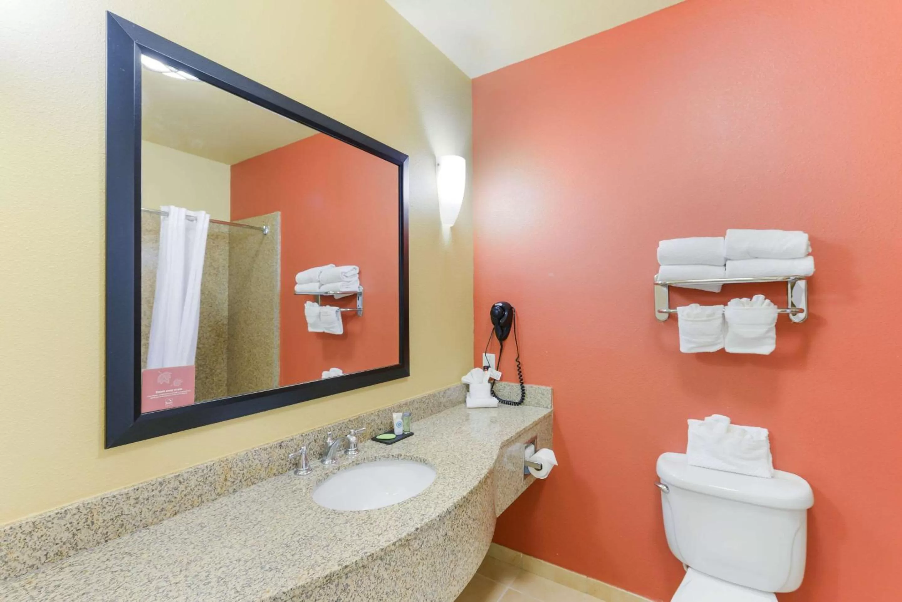 Bathroom in Sleep Inn & Suites Midland West