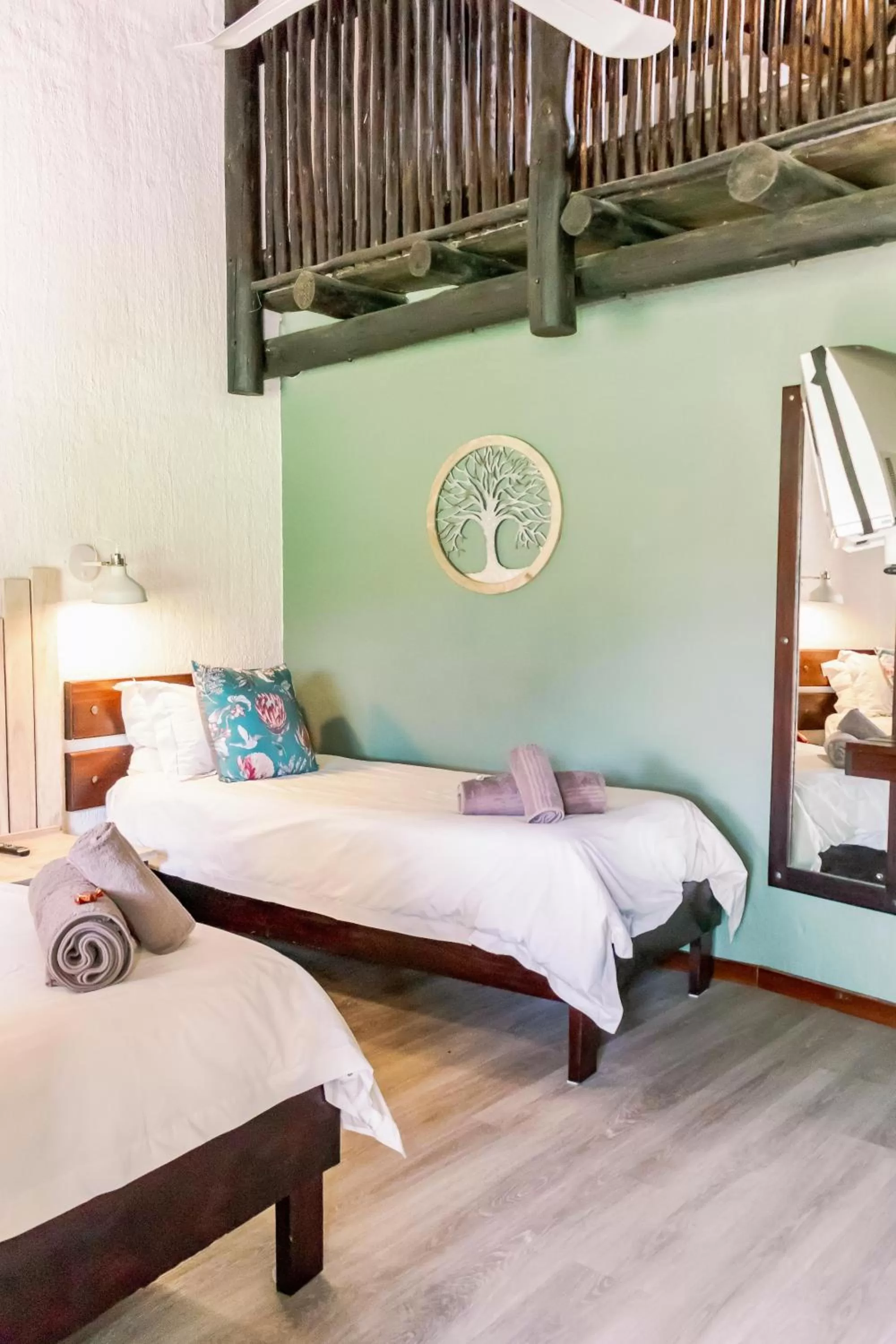 Bed in Okahandja Country Hotel