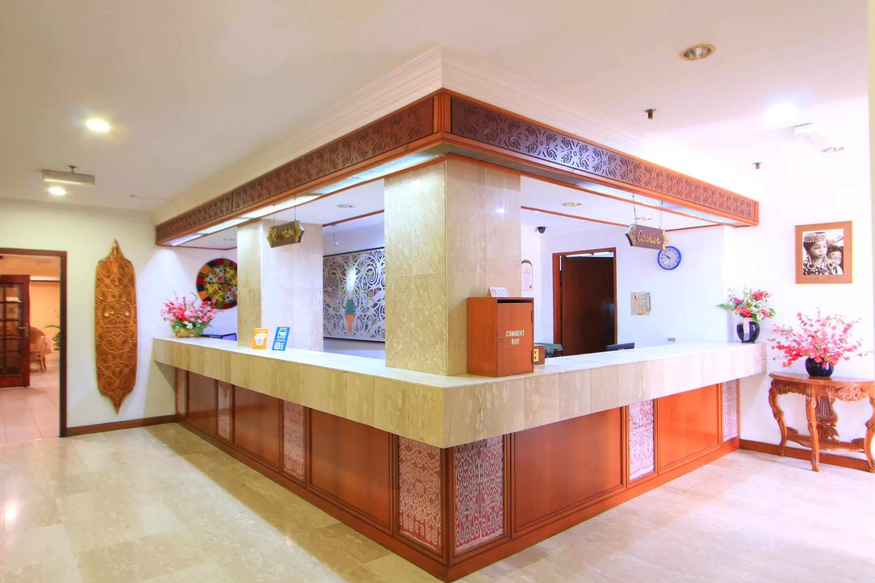 Lobby or reception in Telang Usan Hotel Kuching