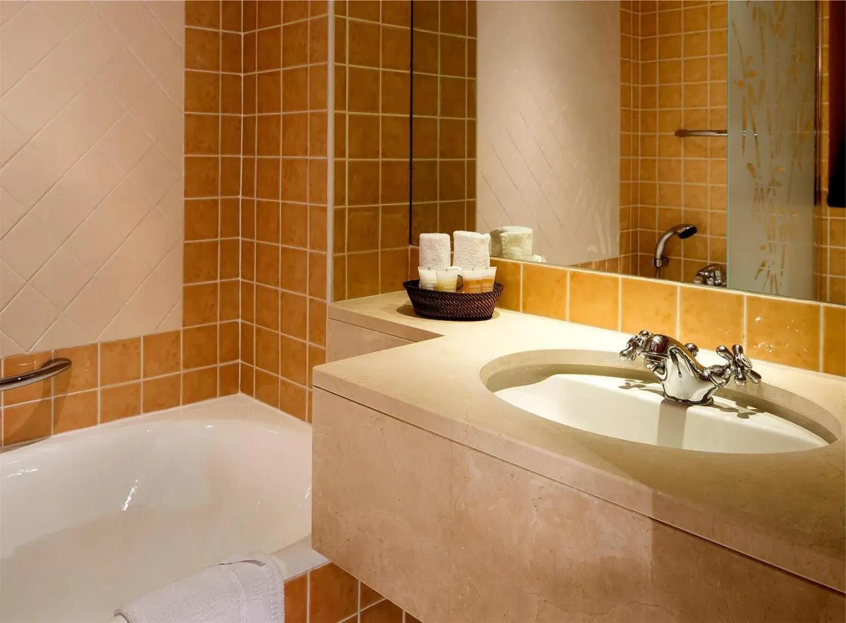 Bathroom in Hotel Britannique