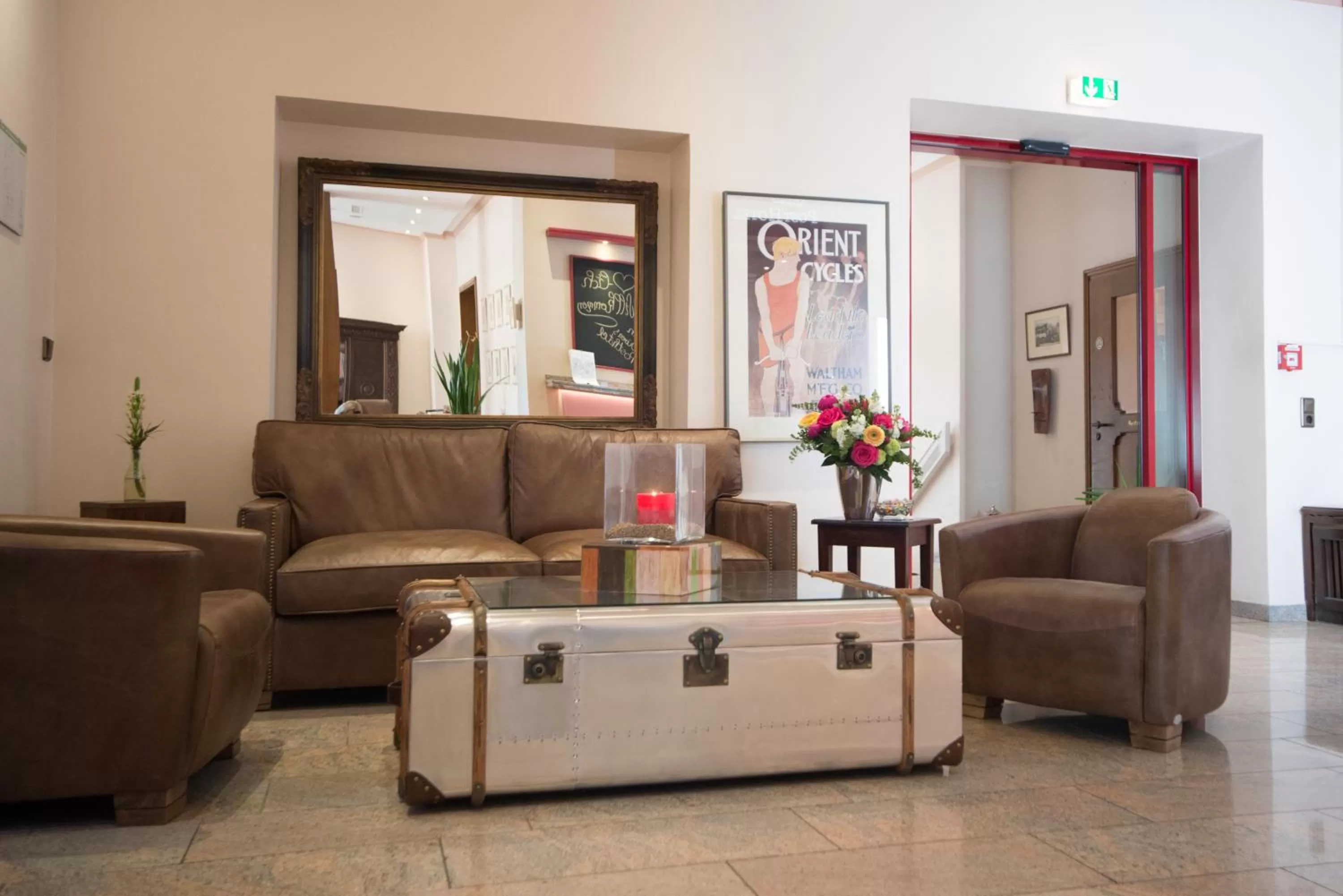 Lobby or reception in TRIP INN PostHotel Düren