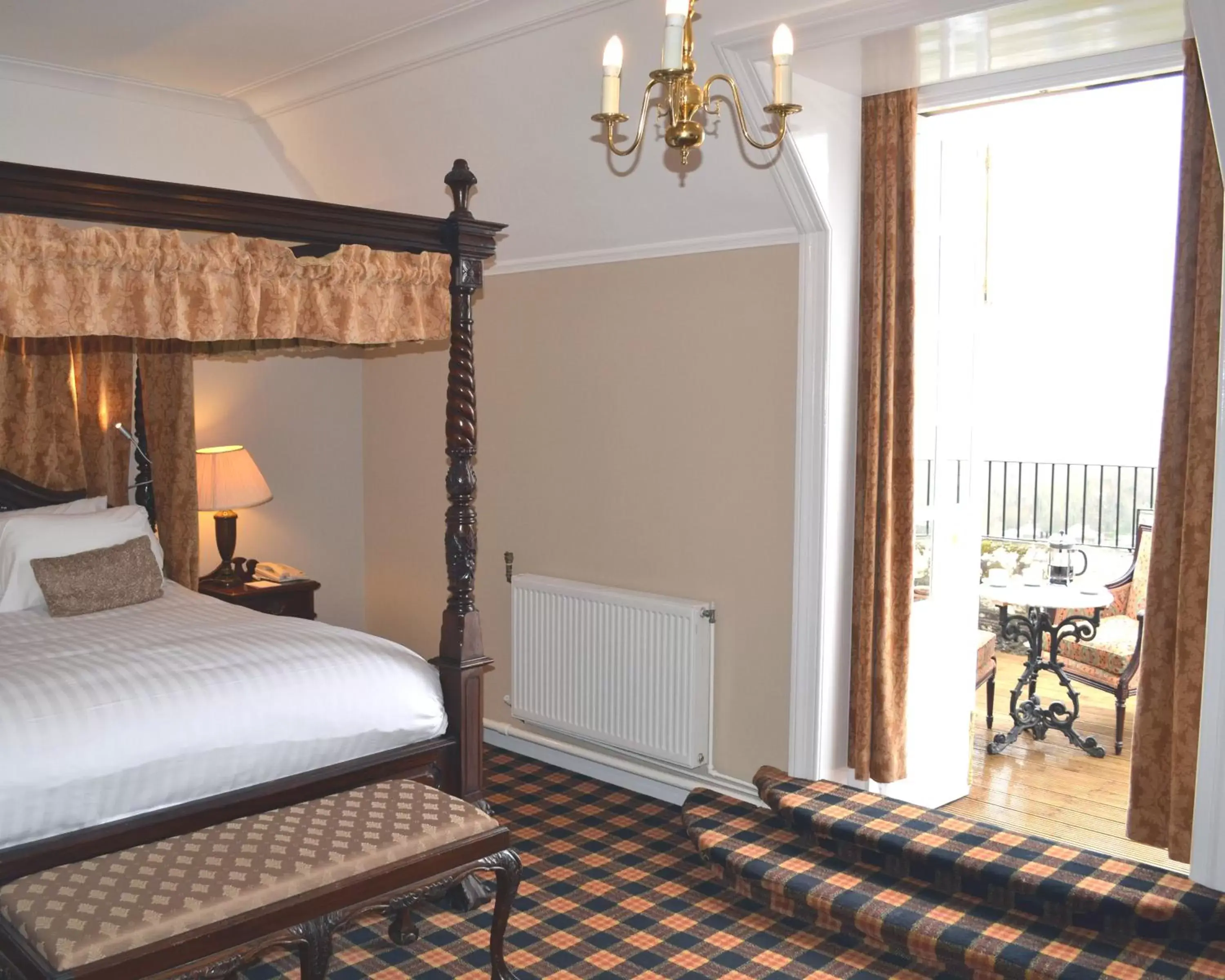 Bed in Tulloch Castle Hotel ‘A Bespoke Hotel’