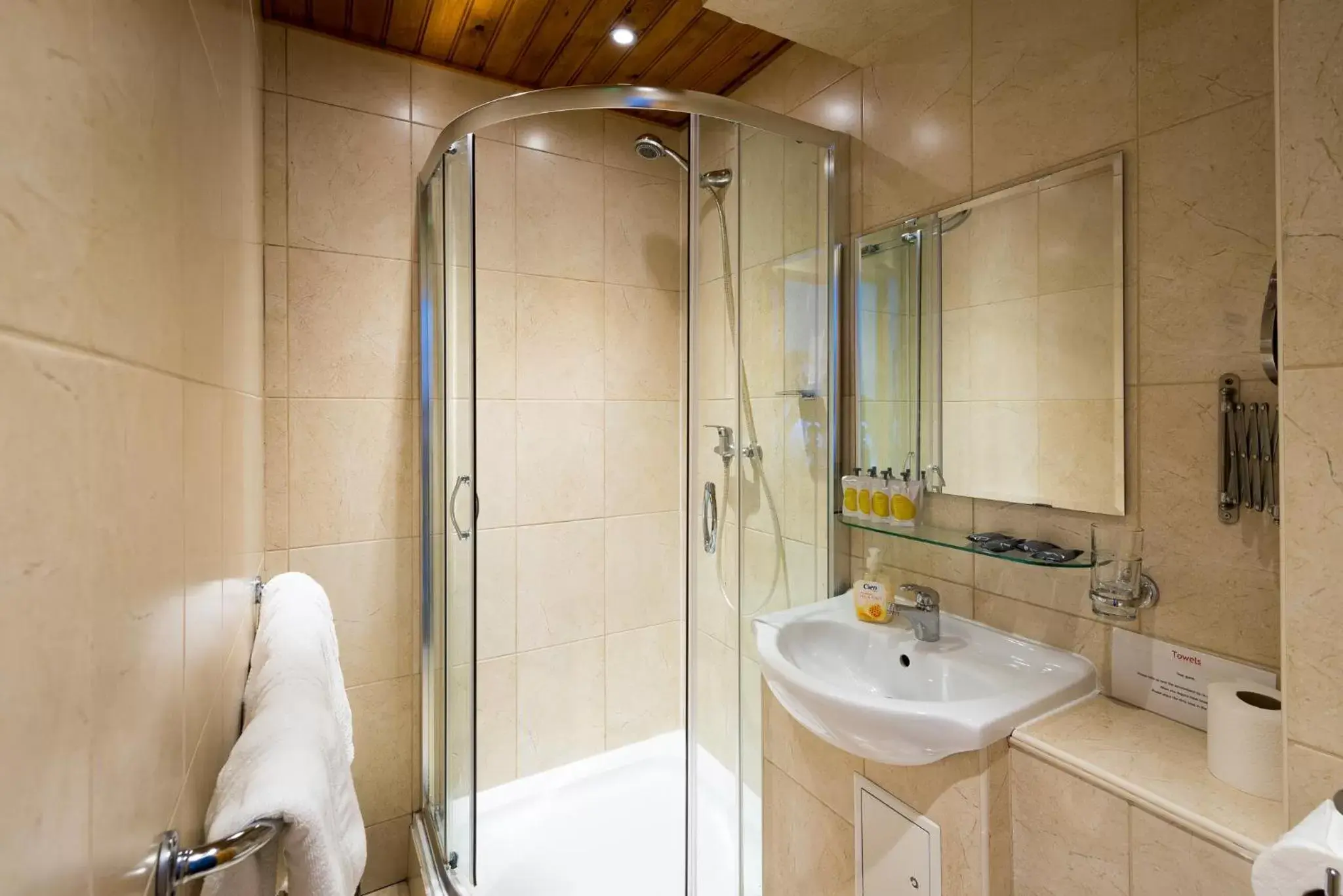 Bathroom in Adria Hotel