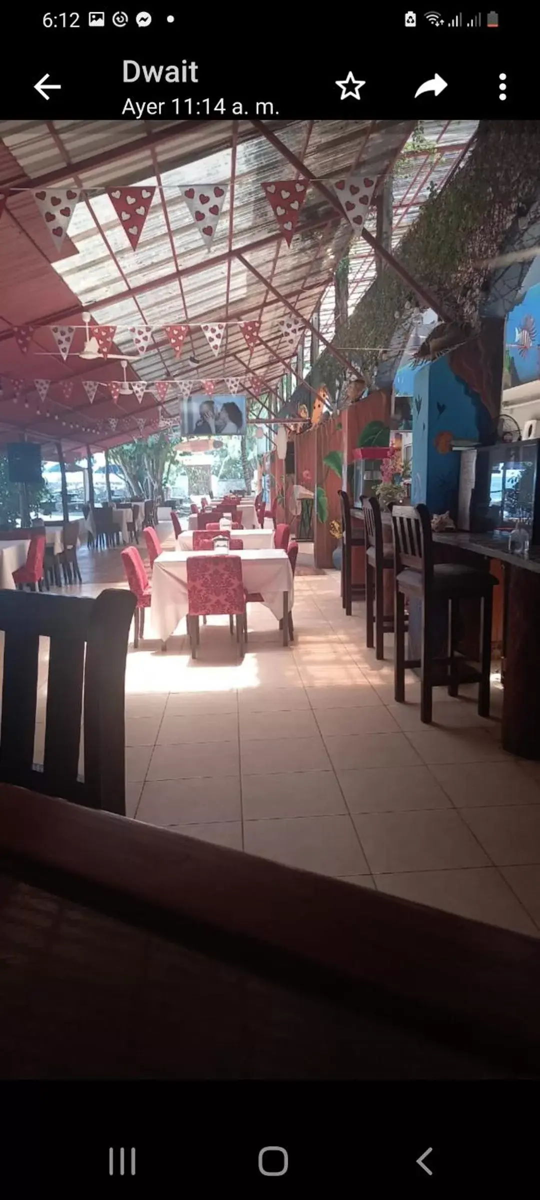 Restaurant/Places to Eat in Hotel la Cueva Limon