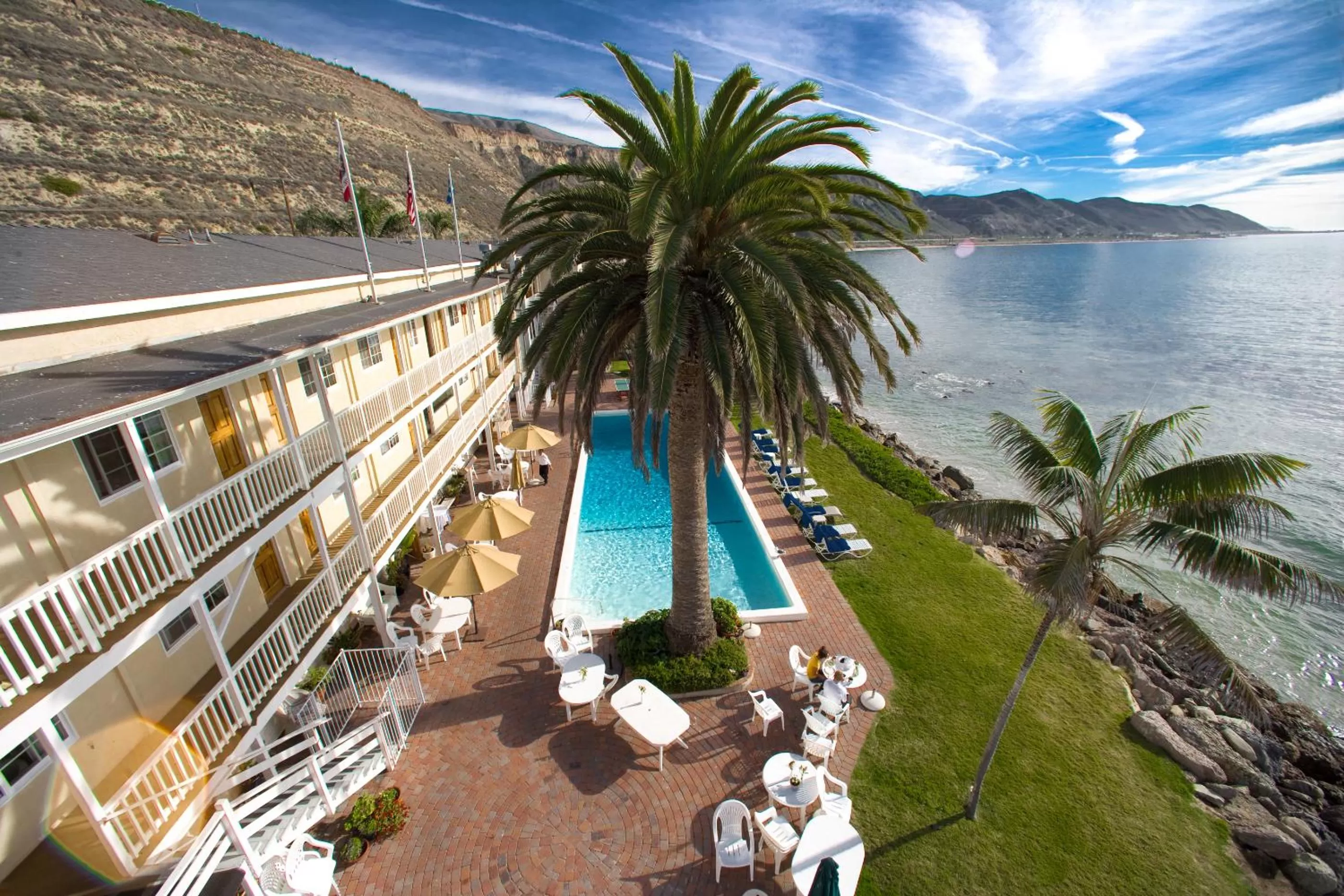 Bird's eye view in Cliff House Inn