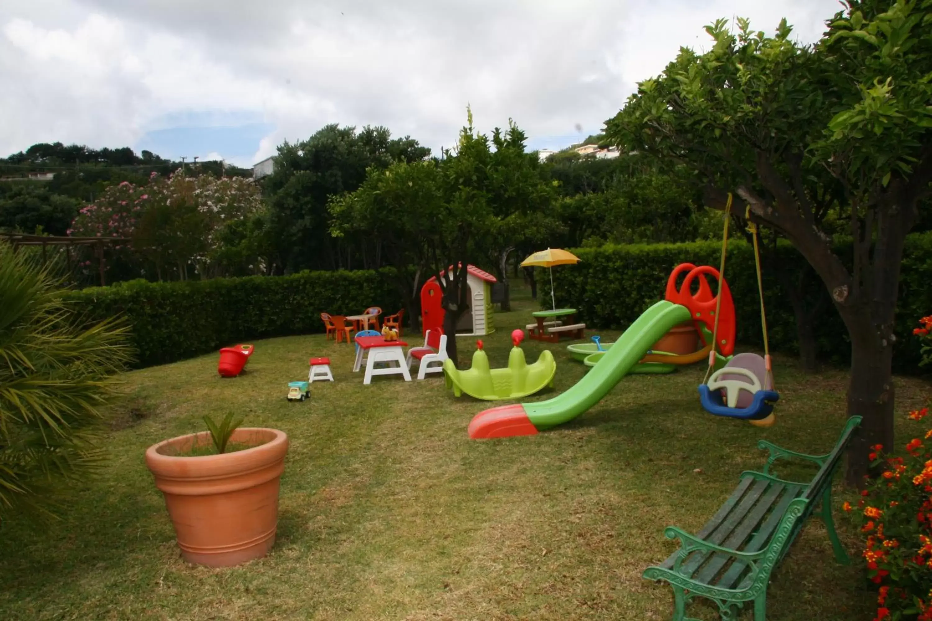 Children play ground, Children's Play Area in Tenuta Villa Tara