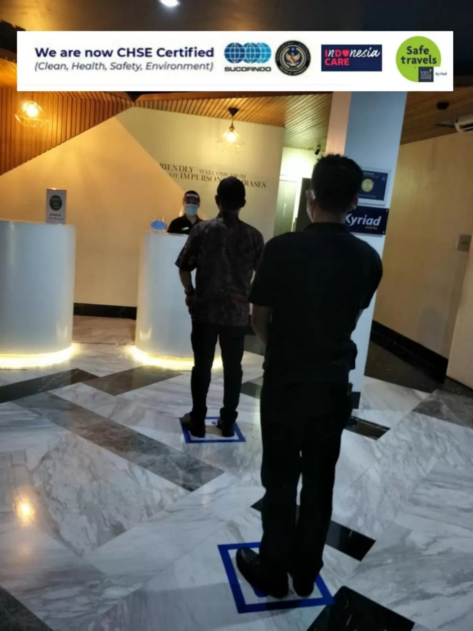 People in Kyriad Fatmawati Jakarta