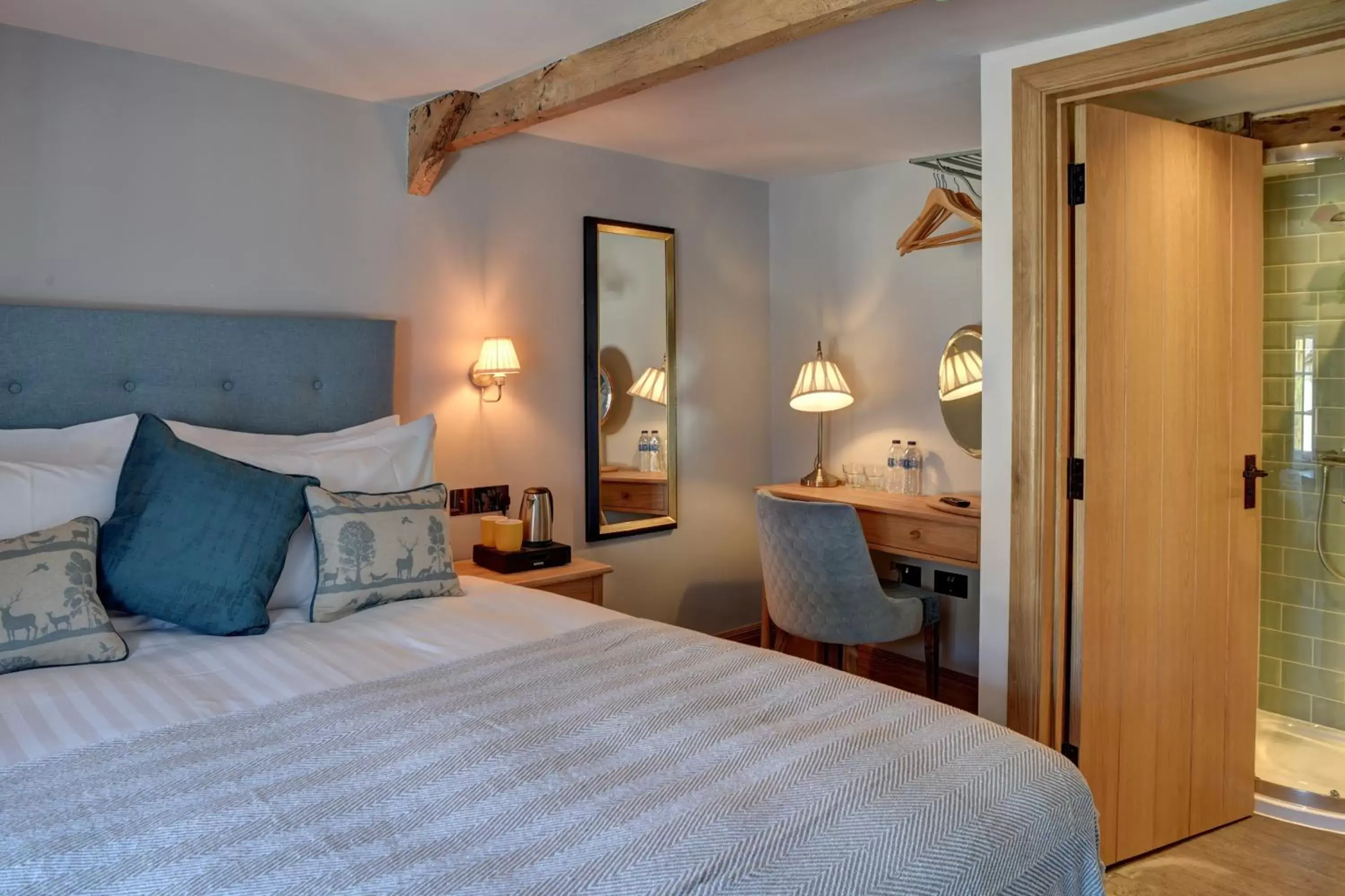 Bed in Barn Owl Inn