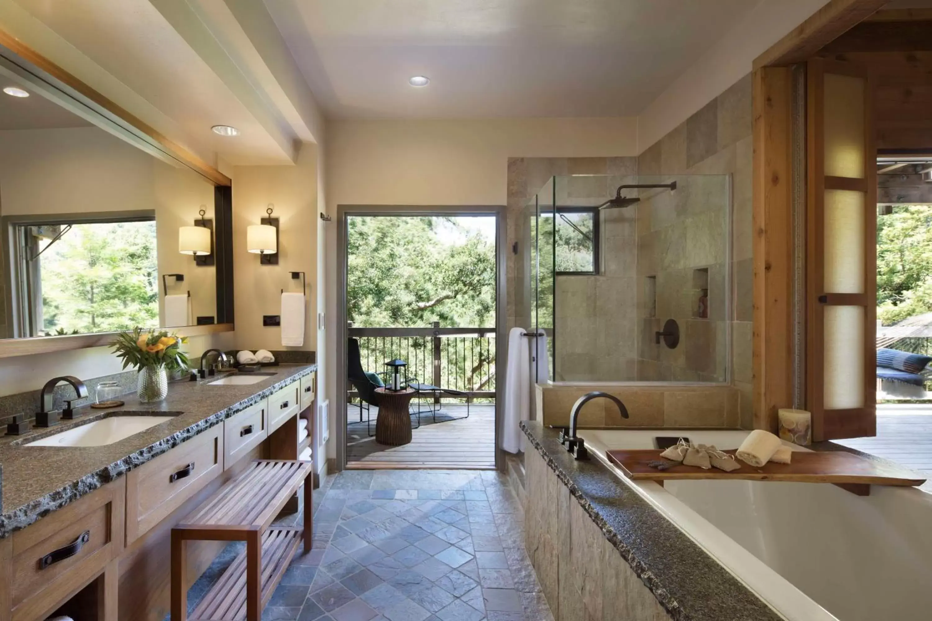 Bathroom, Kitchen/Kitchenette in Alila Ventana Big Sur Adult Only