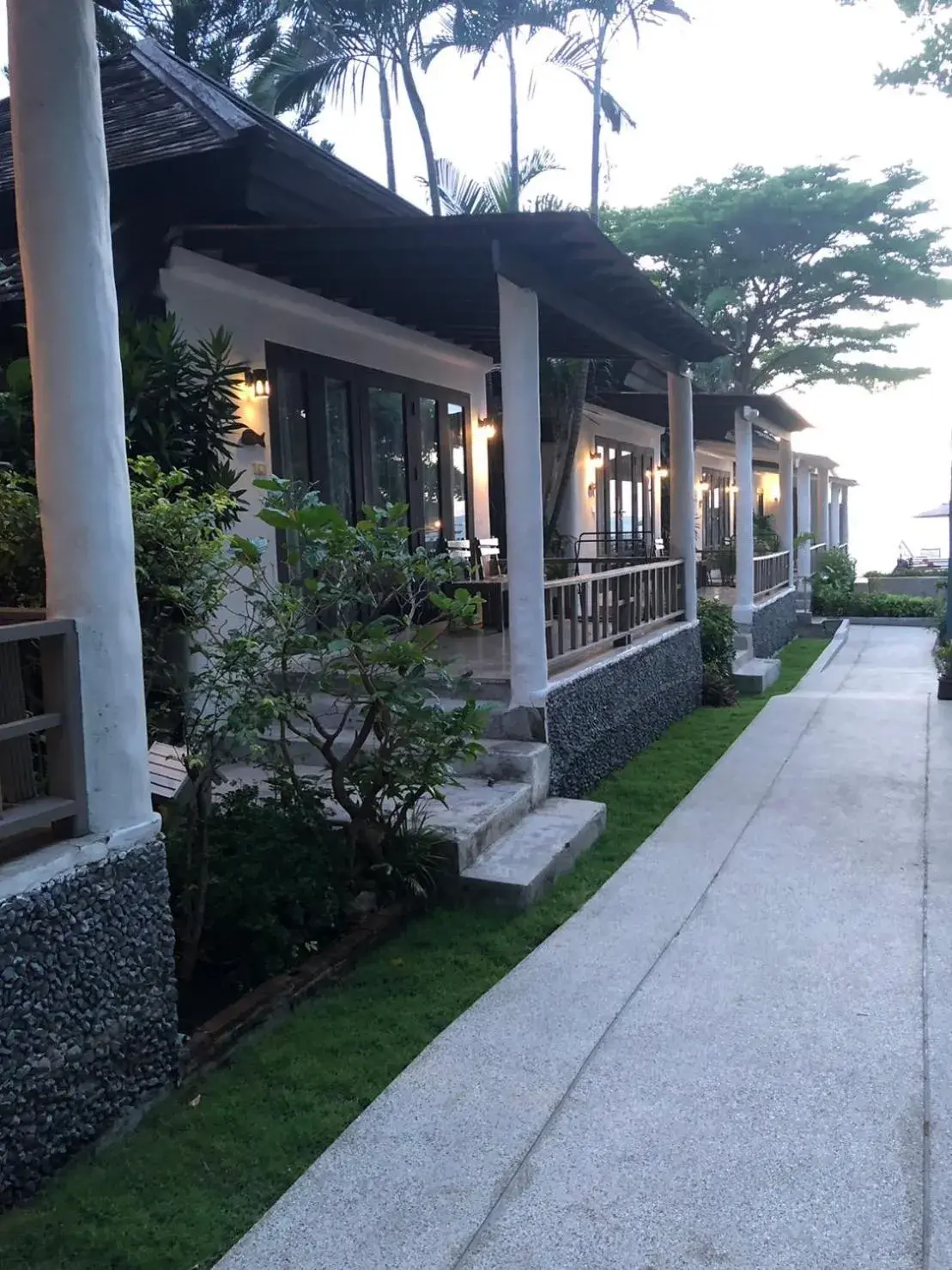 Balcony/Terrace, Property Building in Punnpreeda Beach Resort - SHA Plus Certified