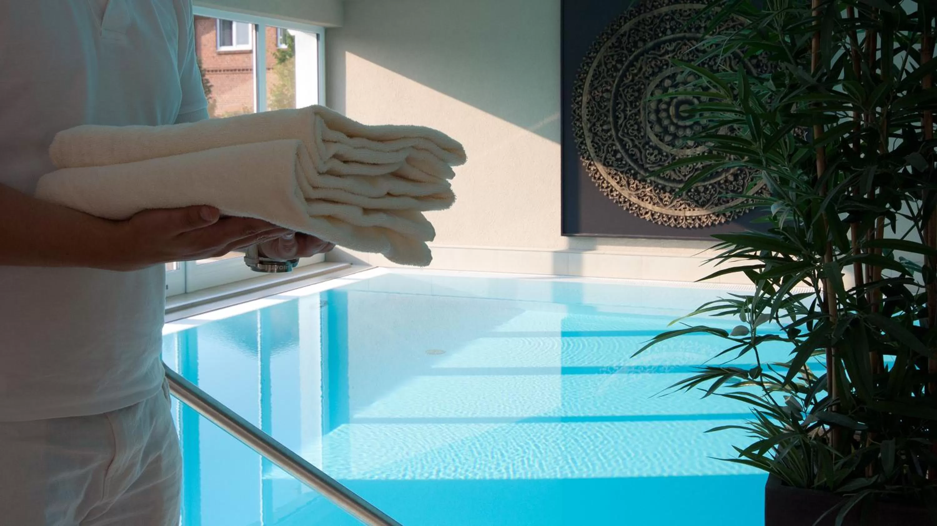 Spa and wellness centre/facilities in Strandhafer Aparthotel