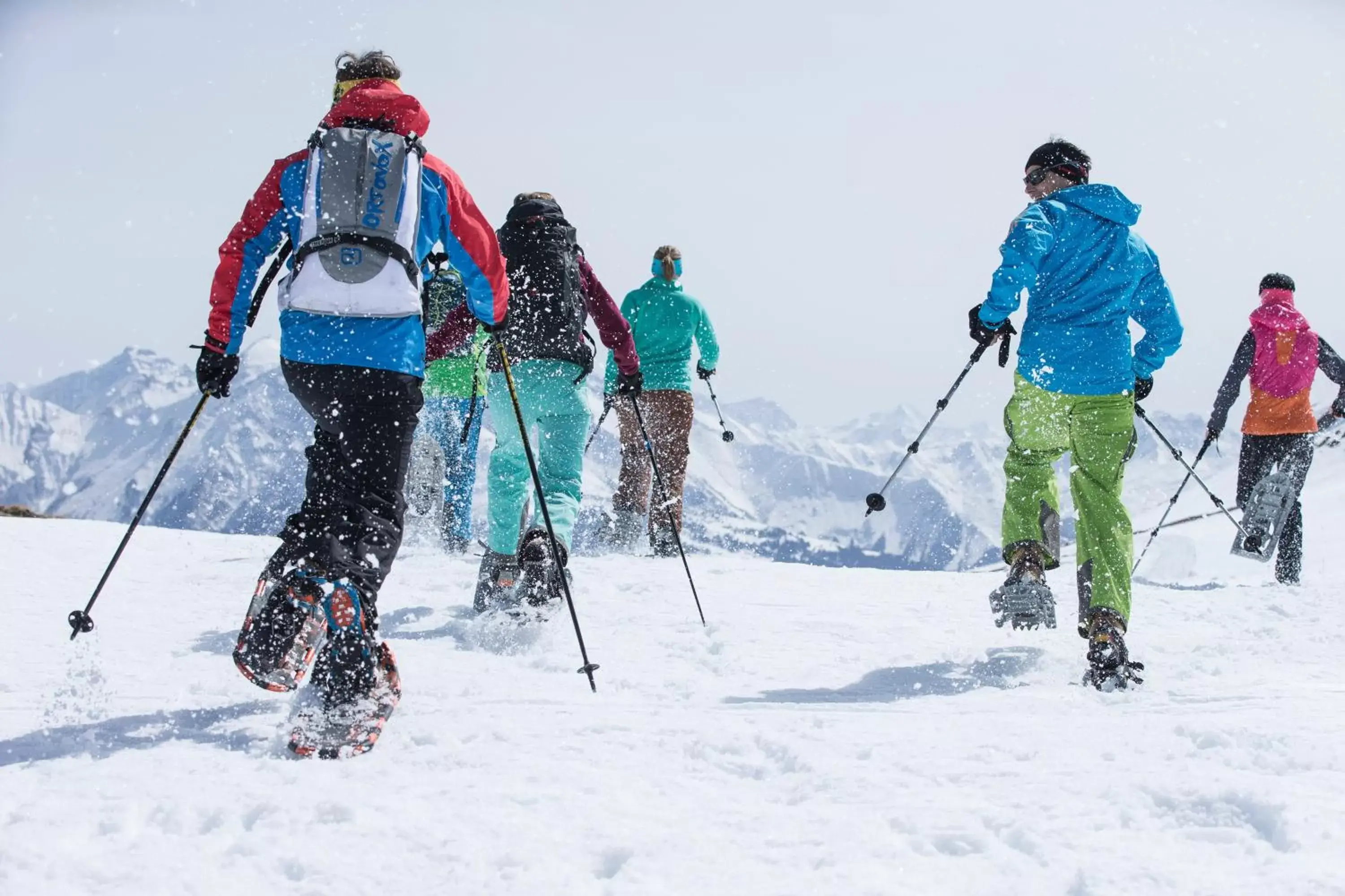 Skiing in Soldanella by Hotel Adula