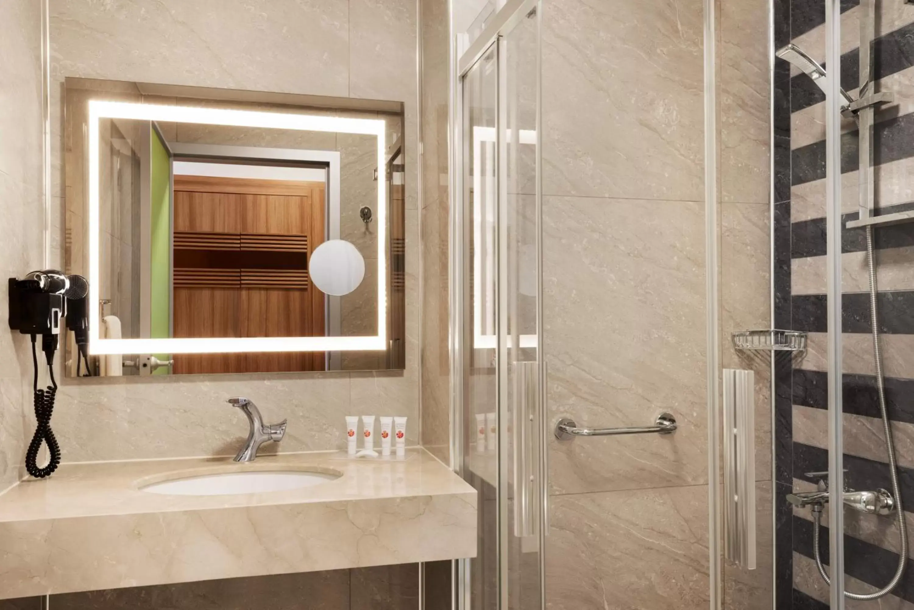 Shower, Bathroom in Ramada by Wyndham Diyarbakir