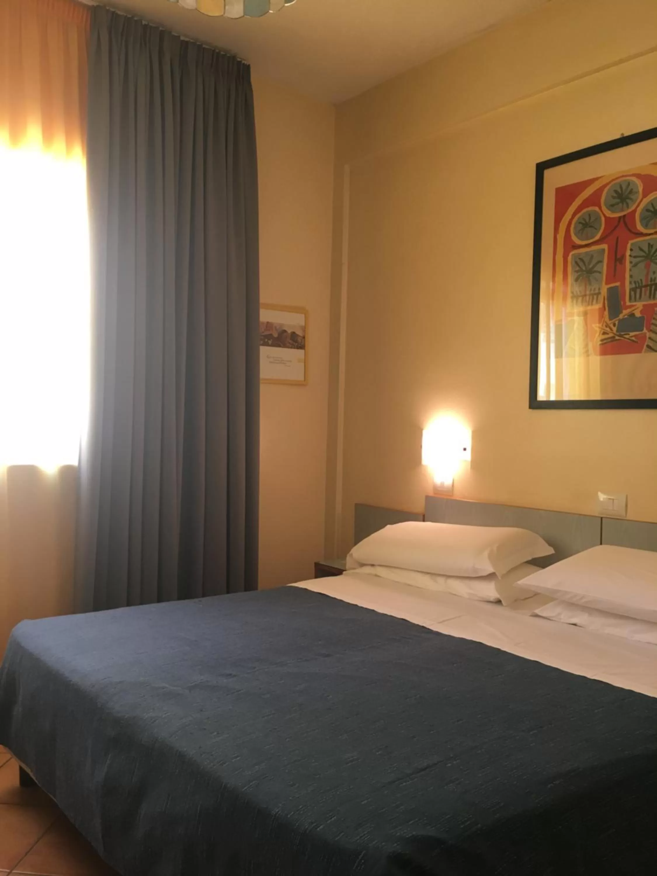 Bedroom, Bed in Hotel Ping Pong