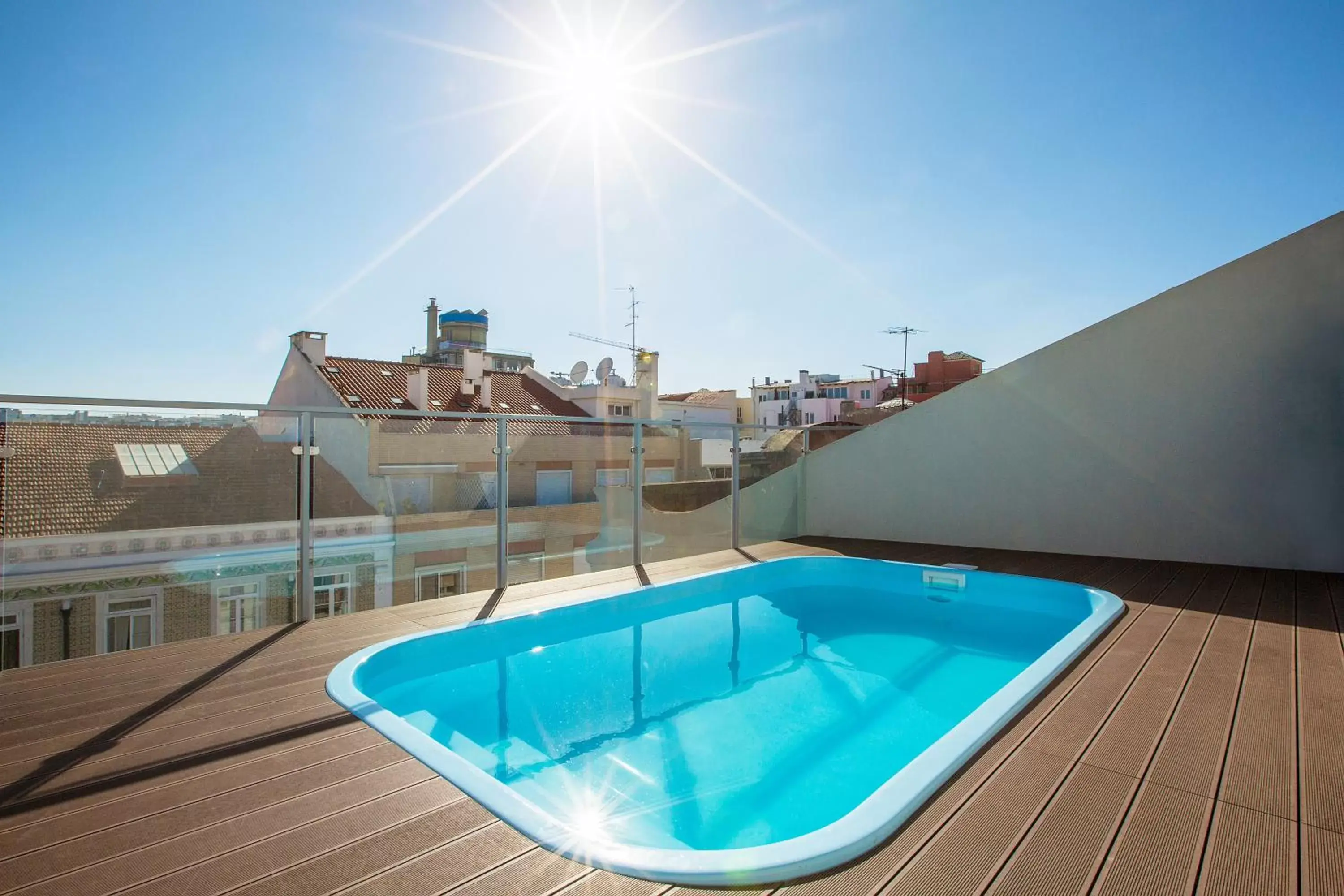 City view, Swimming Pool in Hotel 3K Madrid