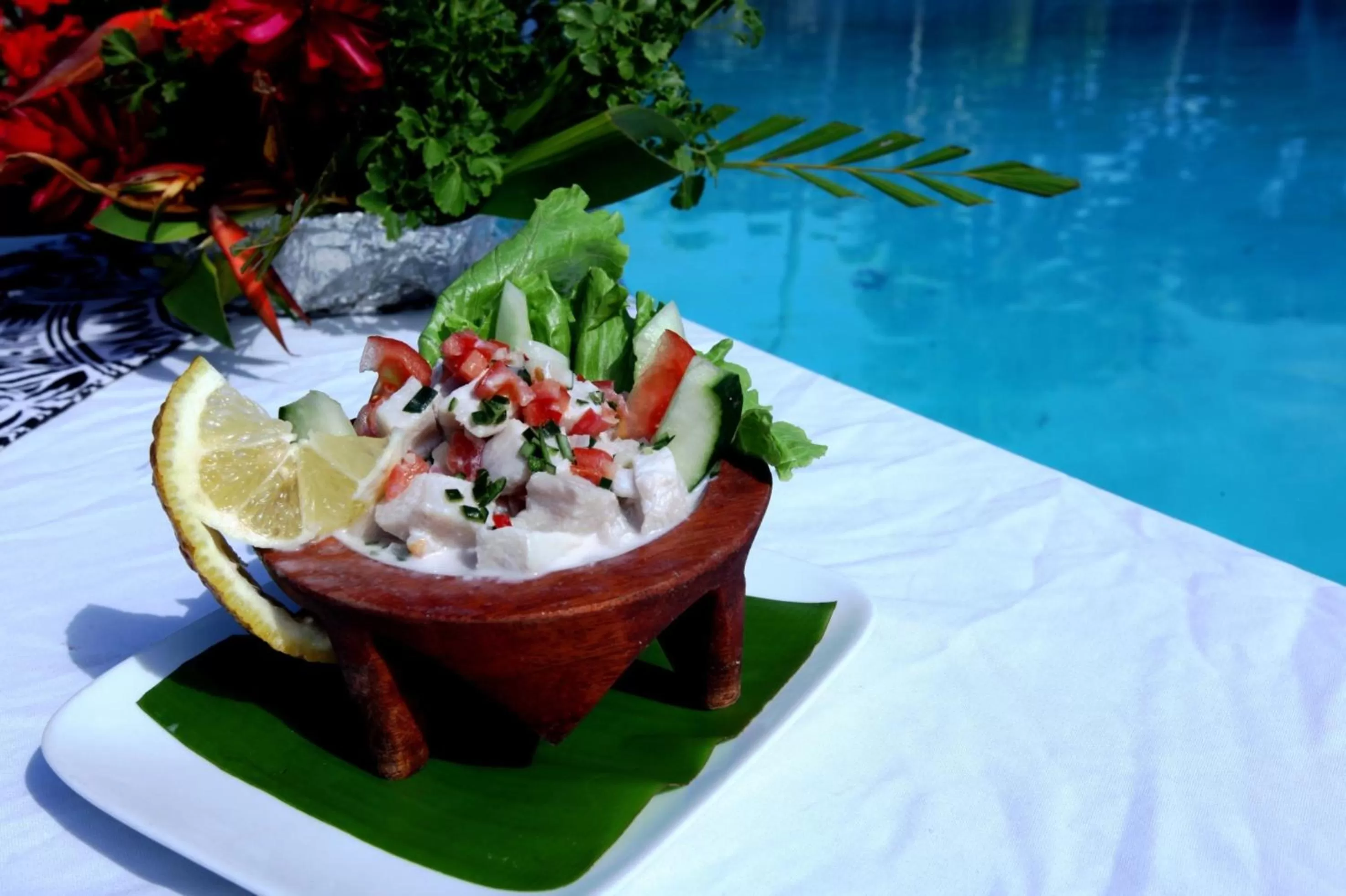 Food and drinks in Anchorage Beach Resort