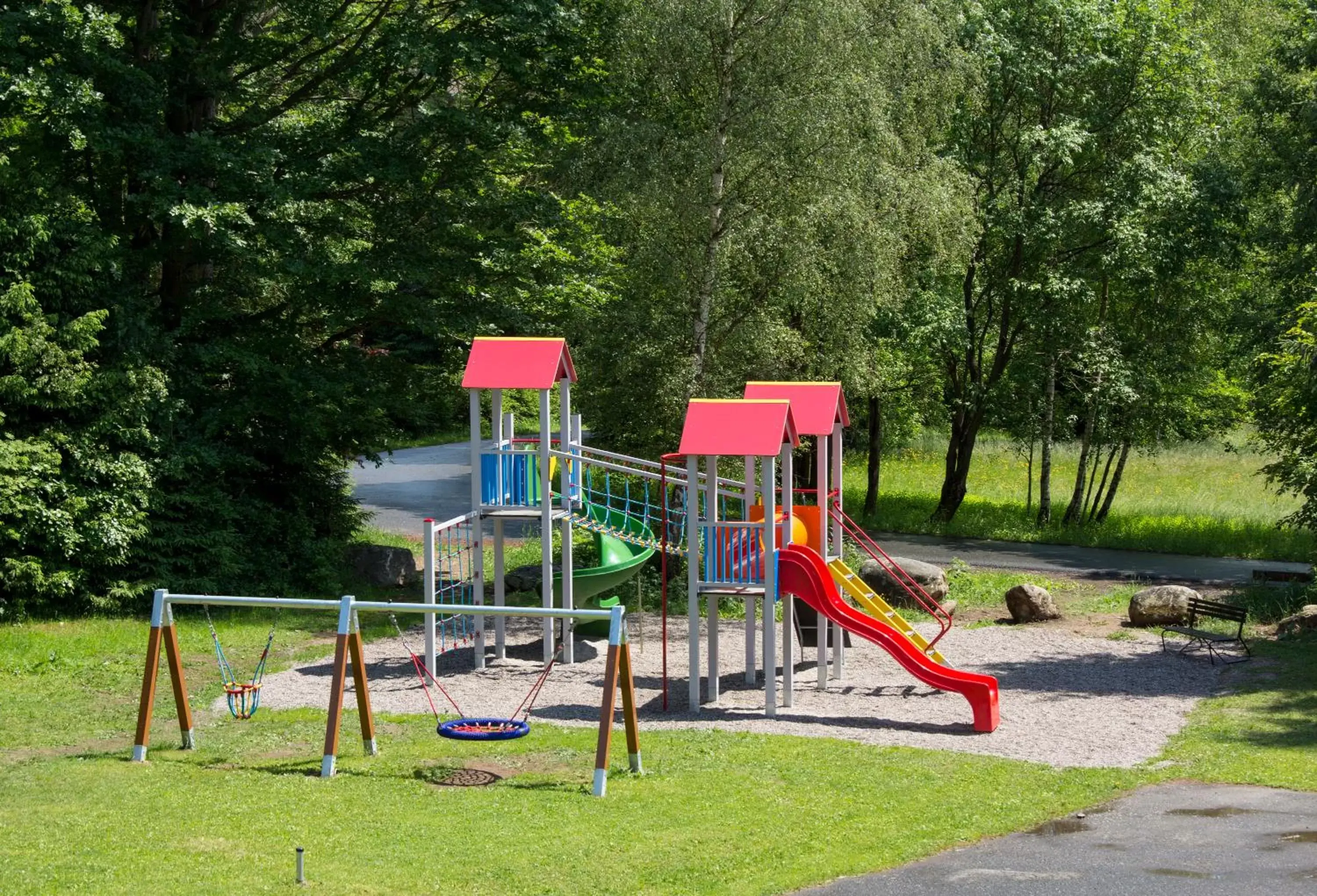 Children play ground, Children's Play Area in OREA Resort Sklář Harrachov