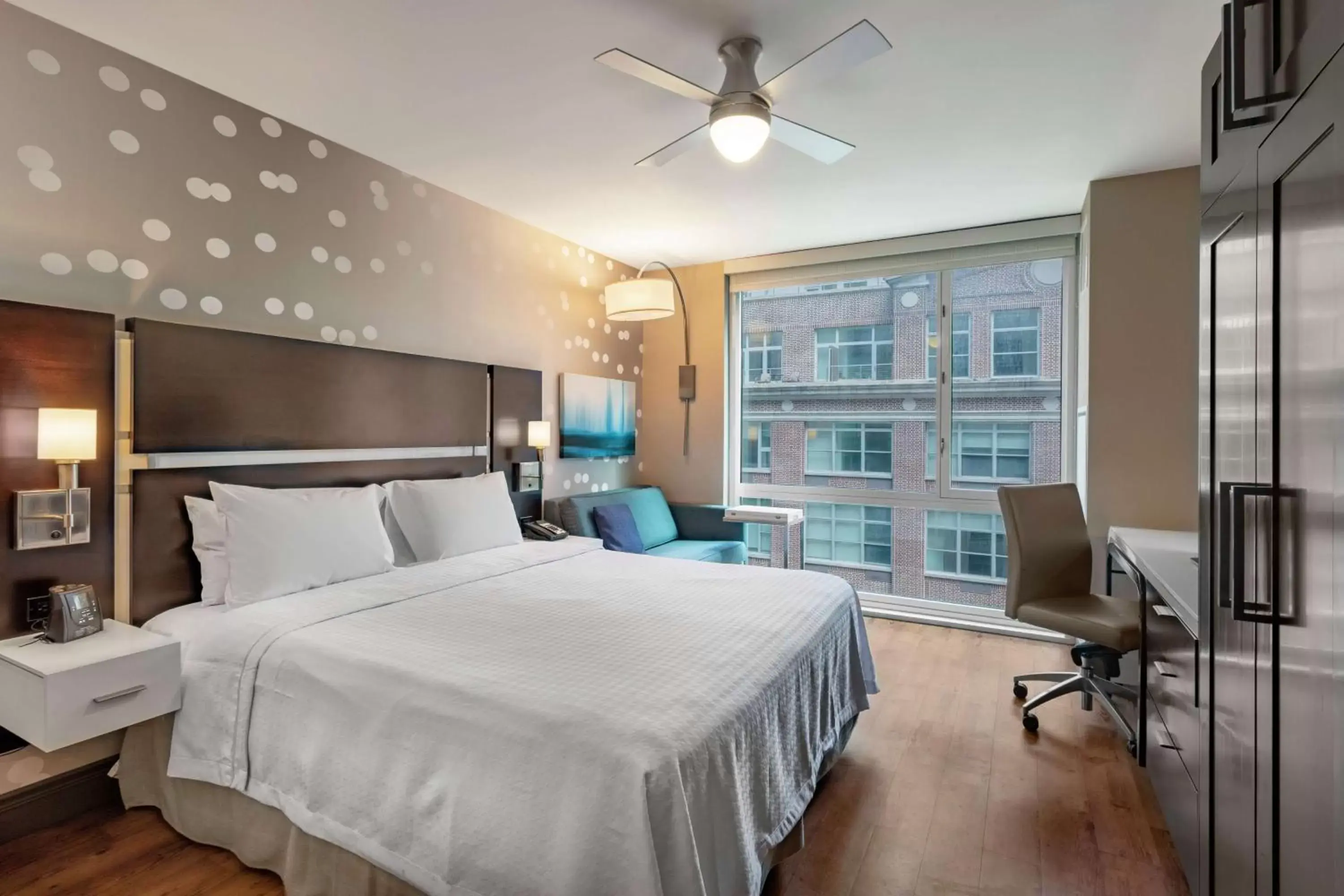 Bed in Homewood Suites Midtown Manhattan Times Square South