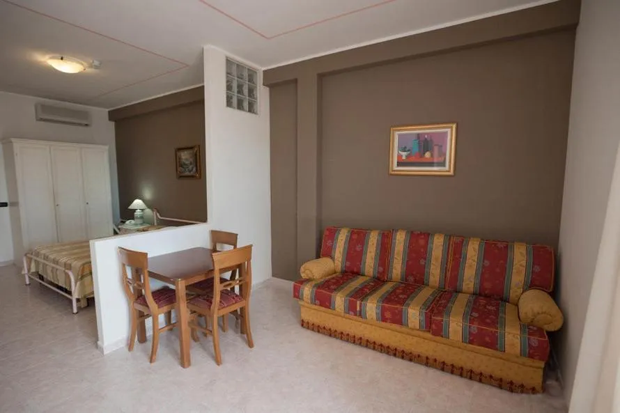 Bed in Hotel San Marco